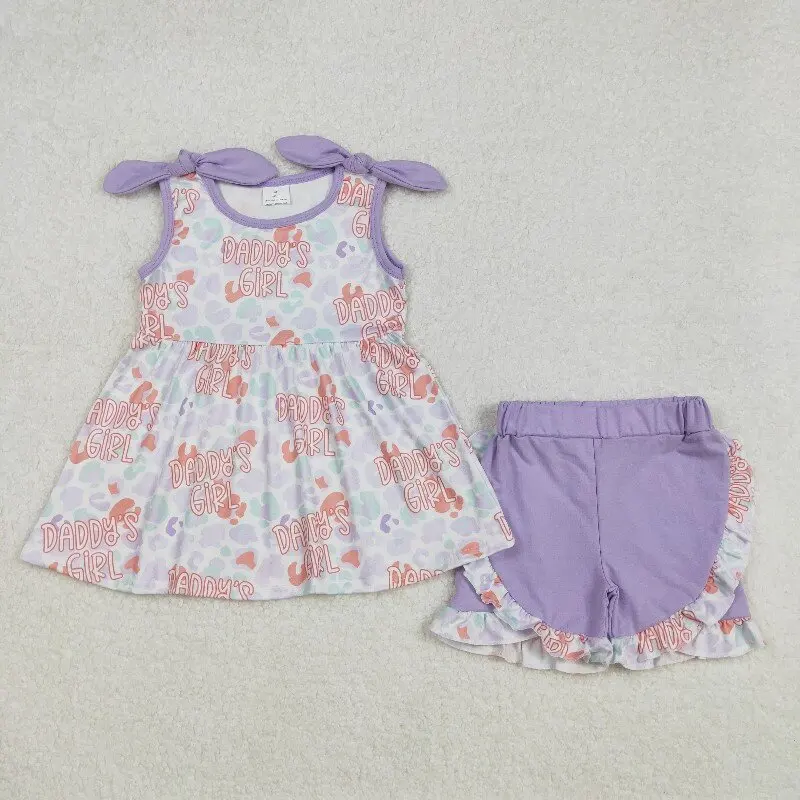 X12.1 GSSO2010 New Father's Day Daddy's Girl Leopard Print Purple Pocket Lace Sleeveless Shorts Set
X12.1 GSSO2010 New Father's Day Daddy's Girl Leopard Print Purple Pocket Lace Sleeveless Shorts Set