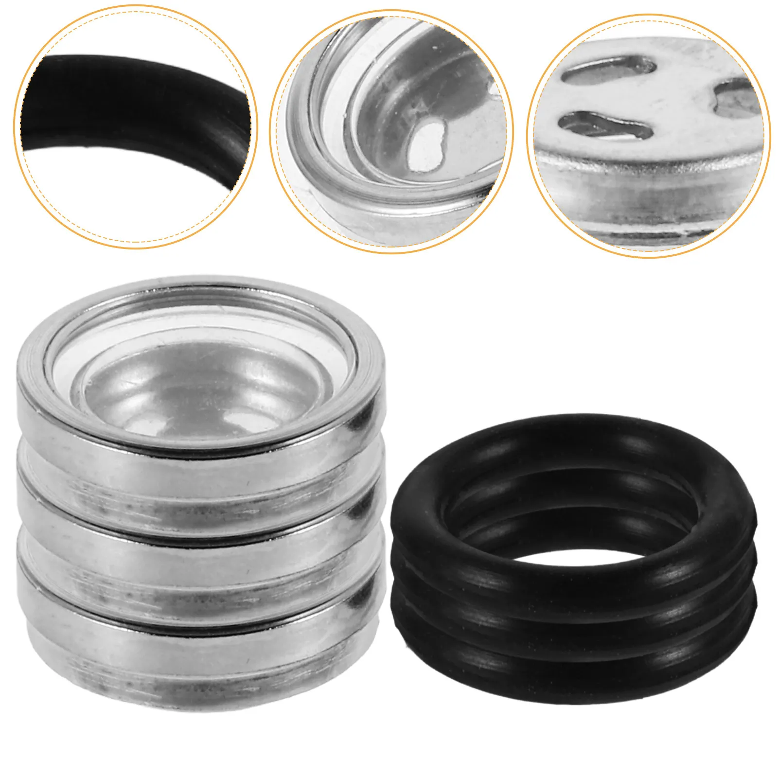 5Pcs Motorcycle Brake Master Cylinder Lens with O Ring Brake Reservoir Replacement Motorcycle Gasket
5Pcs Motorcycle Brake Master Cylinder Lens with O Ring Brake Reservoir Replacement Motorcycle Gasket