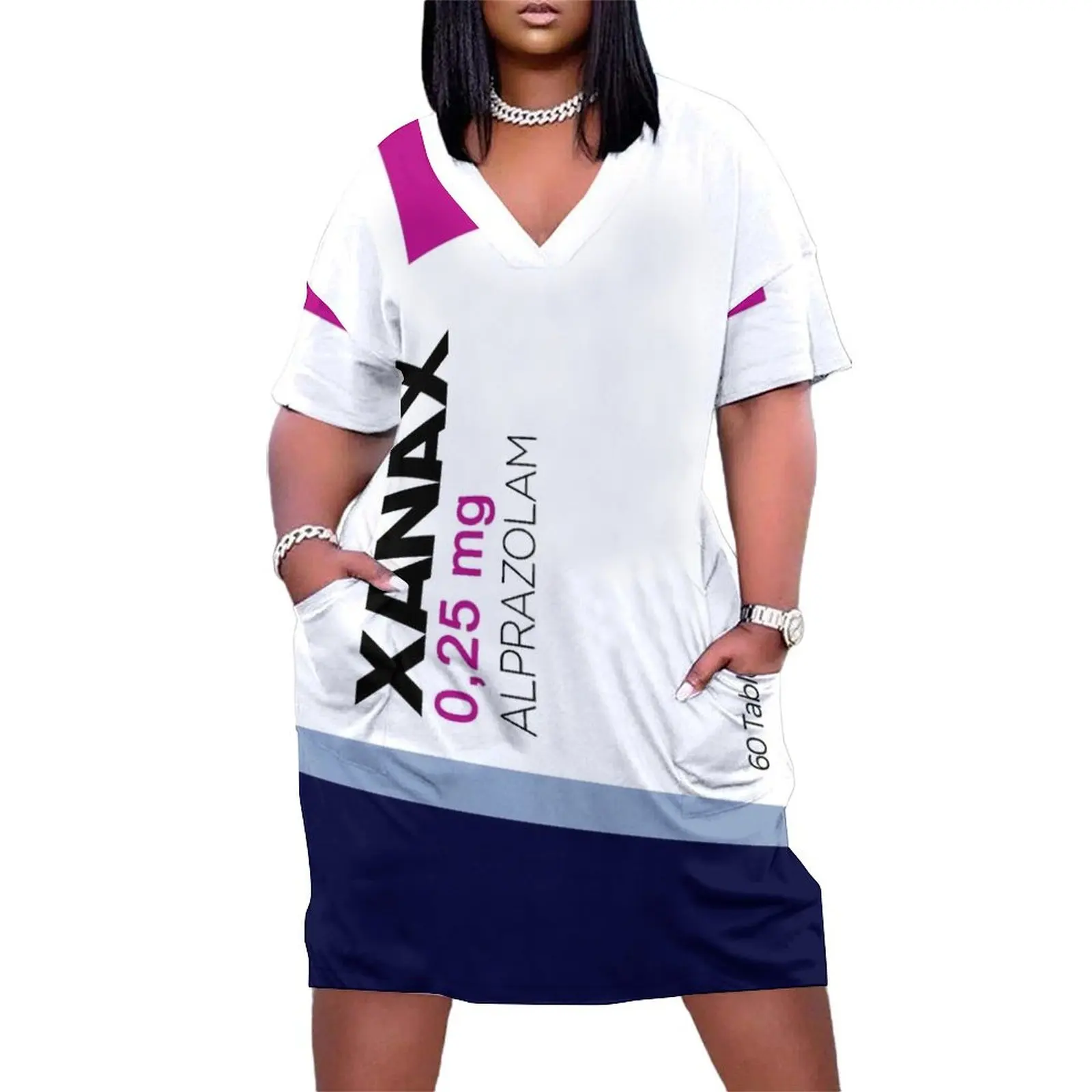 Xanax Loose Pocket Dress Women's evening dress summer dresses for women 2025 women dress
Xanax Loose Pocket Dress Women's evening dress summer dresses for women 2025 women dress