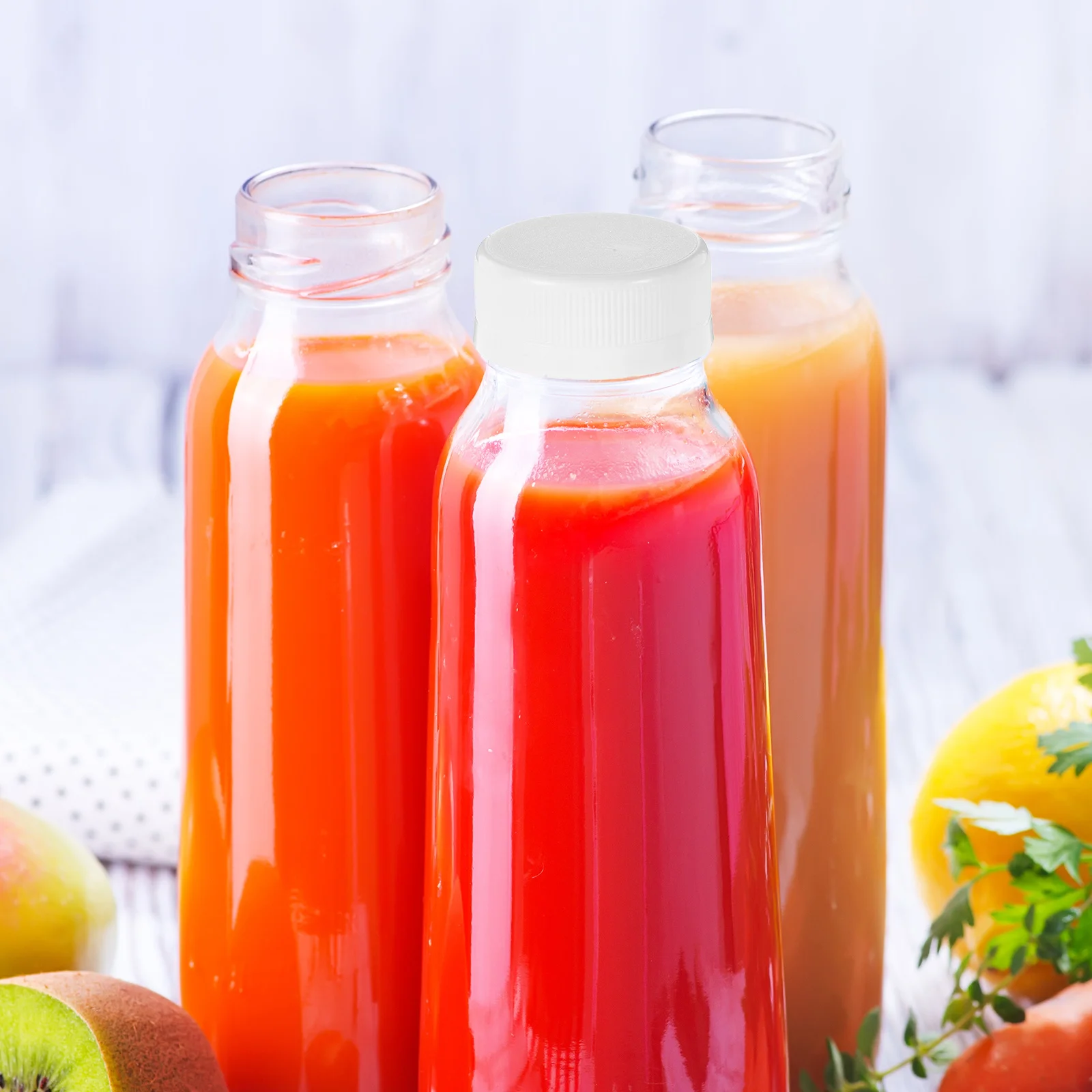 20Pcs Plastic Bottle Caps White Screw Caps for Various Drinks Bottles Leakproof Seal Cap Pack Home Office Outdoor Use
20Pcs Plastic Bottle Caps White Screw Caps for Various Drinks Bottles Leakproof Seal Cap Pack Home Office Outdoor Use