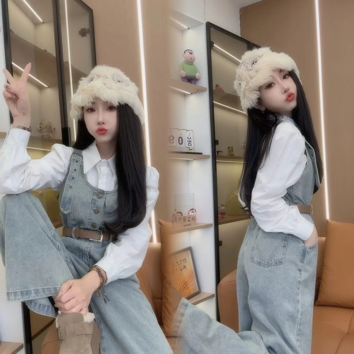 Американский ретро-комбинезон из денима для женщин: модный, прямой крой, широкие штанины, высокая талия, длинные брюки, летний сезон
Американский ретро-комбинезон из денима для женщин: модный, прямой крой, широкие штанины, высокая талия, длинные брюки, летний сезон