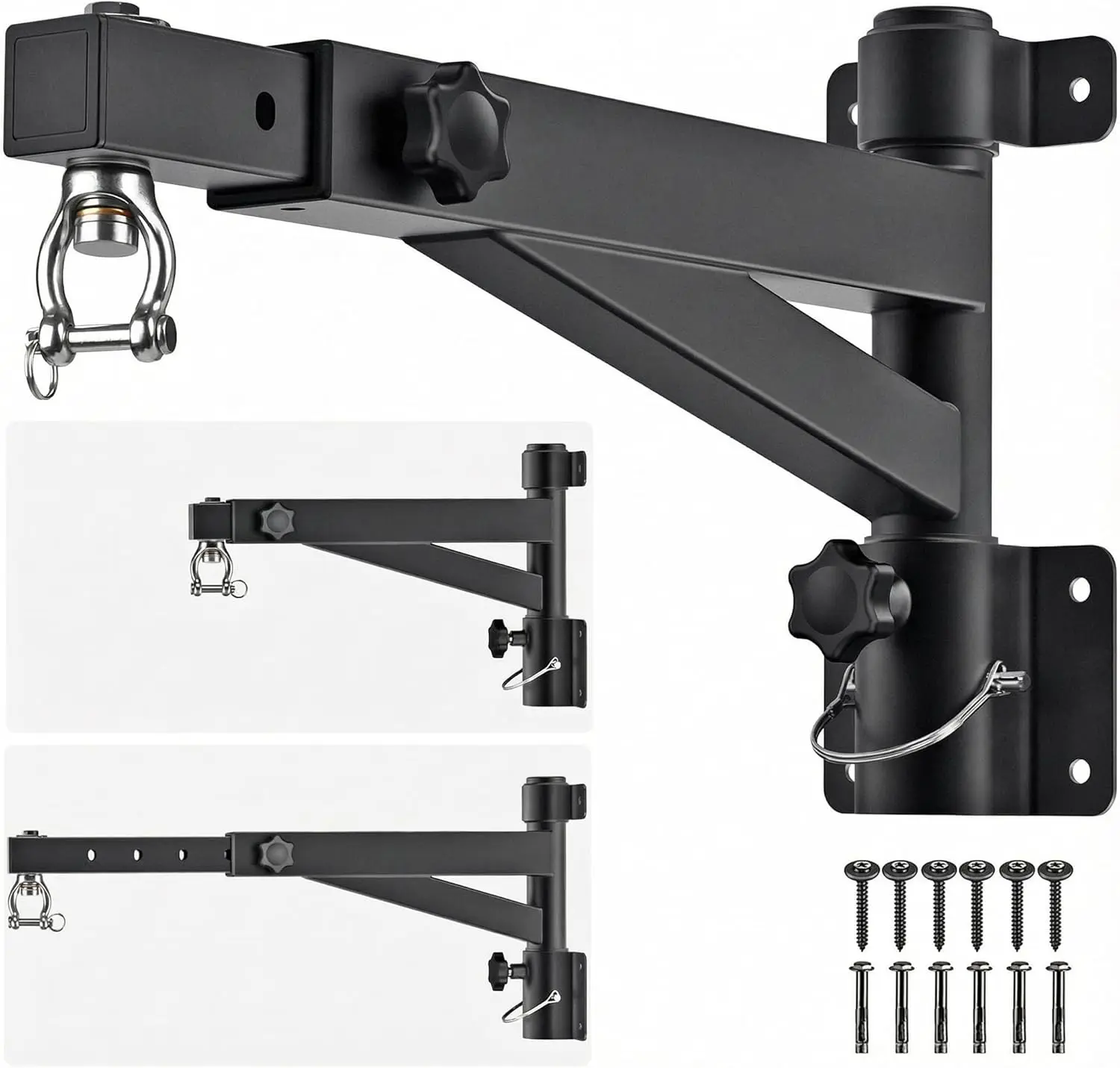 Heavy Duty Boxing Bag Hanger Wall Mount, Adjustable & Rotatable Punching Bag Bracket for Home Gym Training, 800LB Capacity
Heavy Duty Boxing Bag Hanger Wall Mount, Adjustable & Rotatable Punching Bag Bracket for Home Gym Training, 800LB Capacity