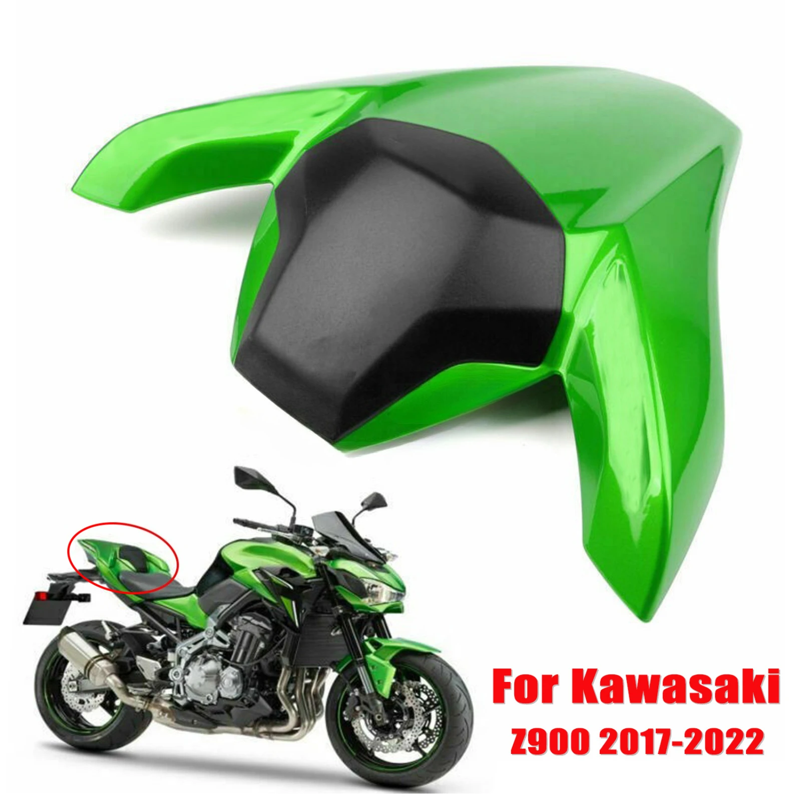 For Kawasaki Z900 2017-2023 Rear Tail Hump Seat Cowl Cover Motorcycle Rear Seat Fairing Panel Tail Decorative Protective Cowling
For Kawasaki Z900 2017-2023 Rear Tail Hump Seat Cowl Cover Motorcycle Rear Seat Fairing Panel Tail Decorative Protective Cowling