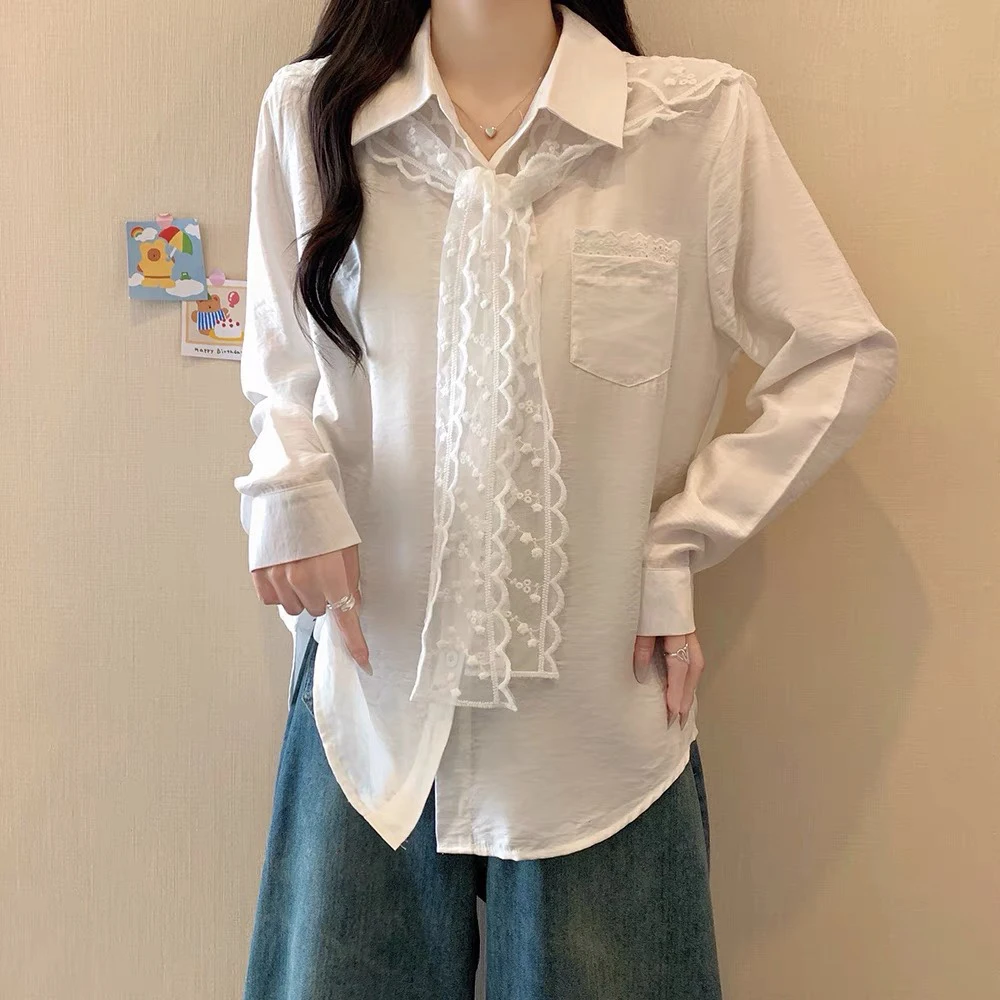 Girl's Lace-Up Bandage Crochet Hollow Women Clothes Accessories Lace Fake Collar Girl Ruffled Trim Detachable Half Shirt Fashion
Girl's Lace-Up Bandage Crochet Hollow Women Clothes Accessories Lace Fake Collar Girl Ruffled Trim Detachable Half Shirt Fashion