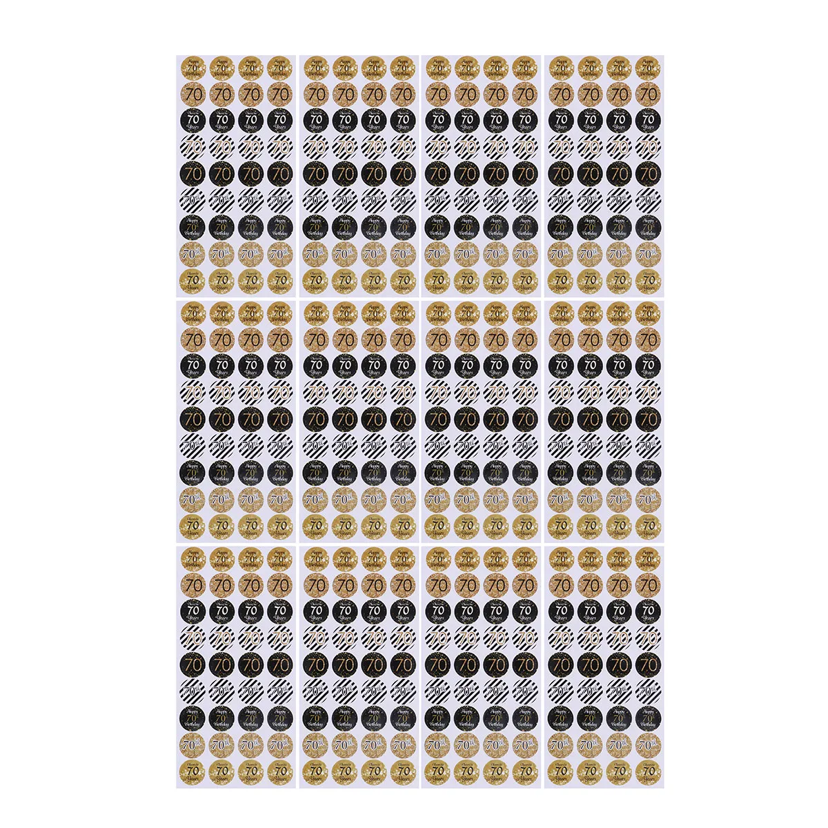 432Pcs Creative Birthday Stickers Set Round Self-Adhesive Sealing Stickers for Food Packaging Party Favors Photo Props
432Pcs Creative Birthday Stickers Set Round Self-Adhesive Sealing Stickers for Food Packaging Party Favors Photo Props