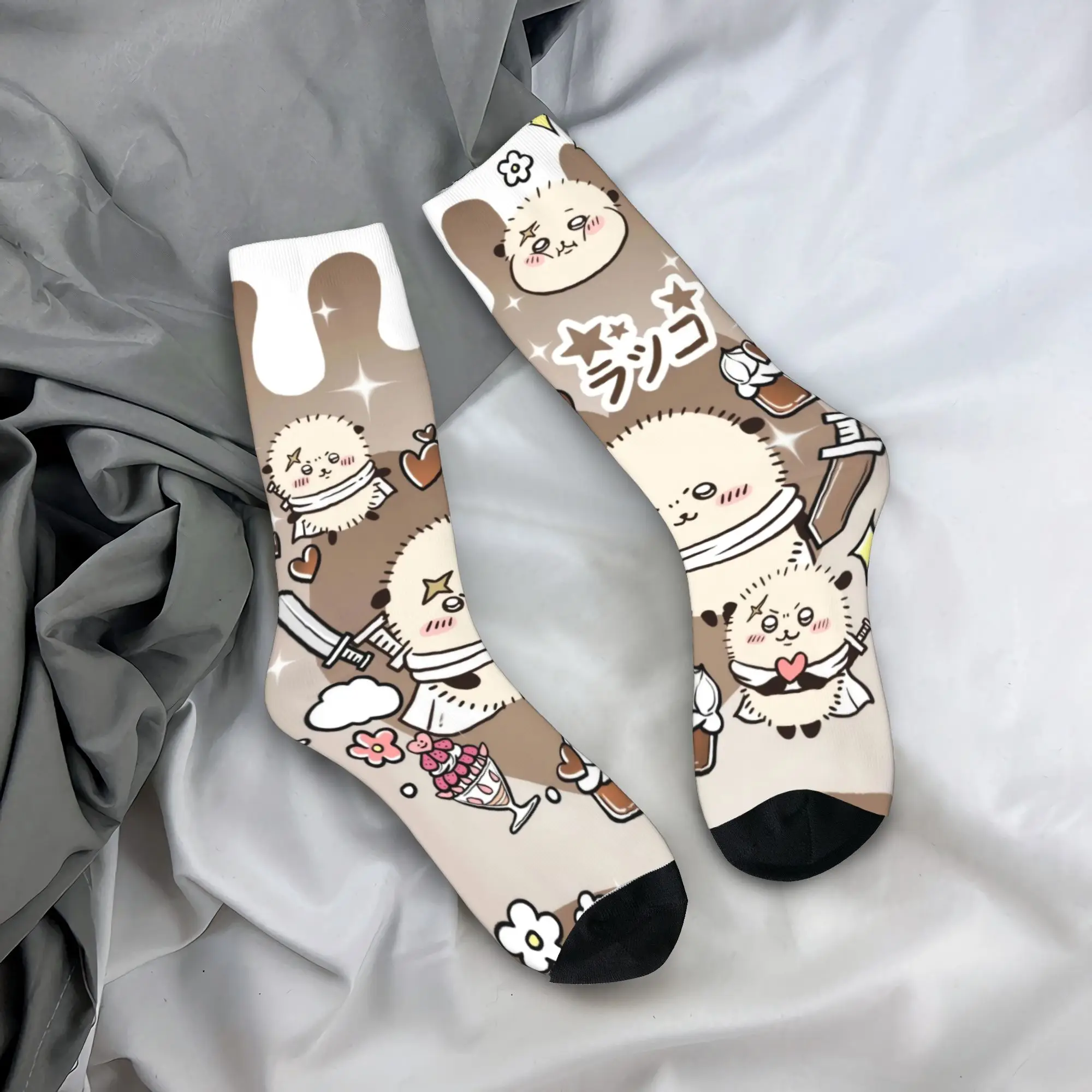Catroon Kawaii Chiikawas Socks Men's Women's Polyester Casual Socks Novelty Spring Summer Autumn Winter Middle Tube Socks Gifts
Catroon Kawaii Chiikawas Socks Men's Women's Polyester Casual Socks Novelty Spring Summer Autumn Winter Middle Tube Socks Gifts