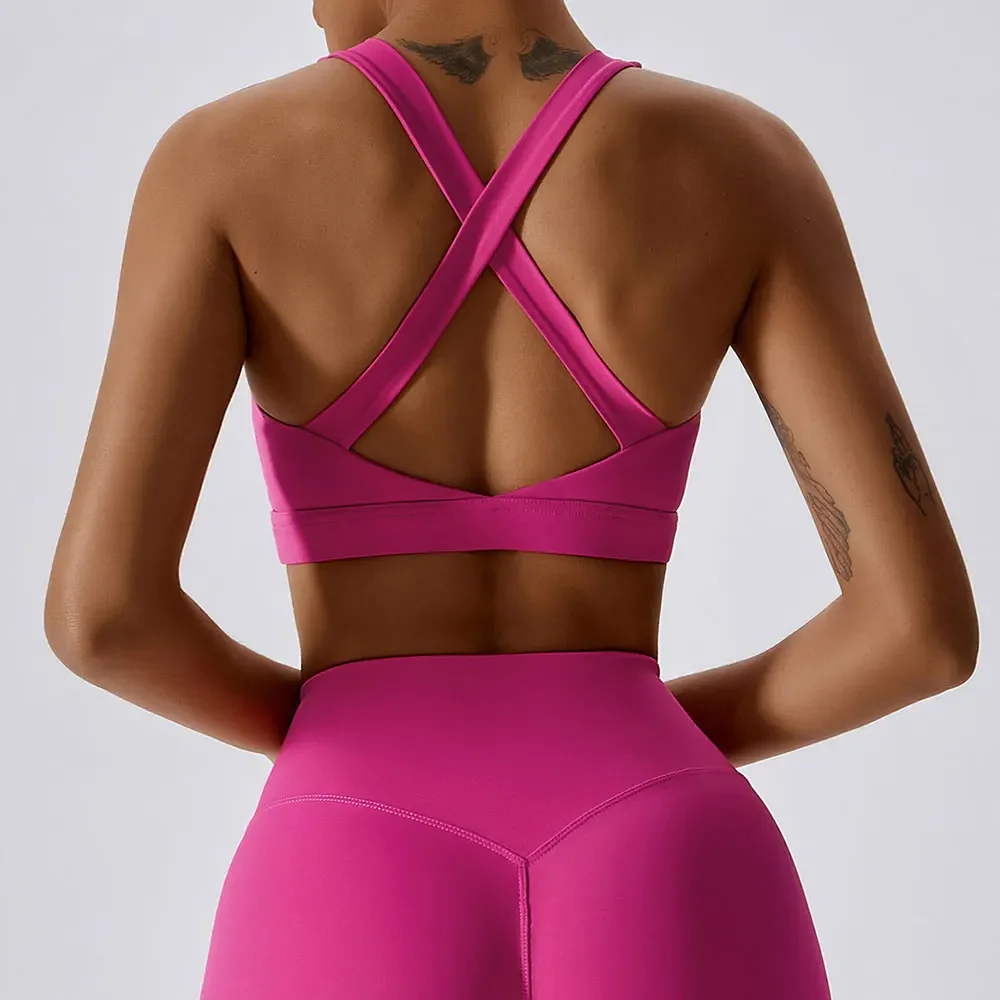 Breathable Sports Bra Shockproof Crop Anti-sweat Fitness Top Women Yoga Bra Push Up Sport Gym Running Workout Top Soft Underwear
Breathable Sports Bra Shockproof Crop Anti-sweat Fitness Top Women Yoga Bra Push Up Sport Gym Running Workout Top Soft Underwear