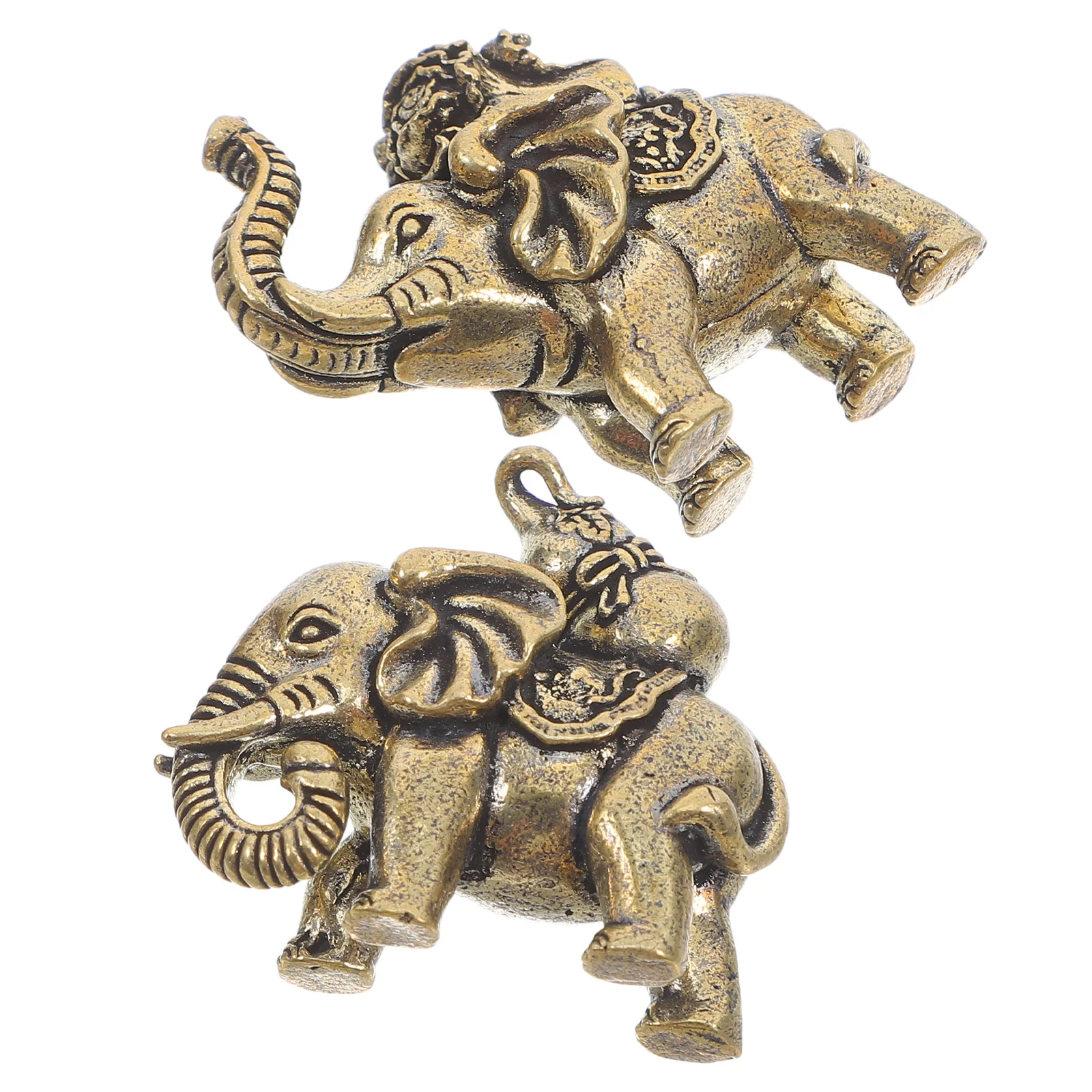 2Pcs Brass Elephant Statue Set Pure Copper Prosperity Sculpture Home Office Decor Feng Shui Wealth Ornament Animal Statue
2Pcs Brass Elephant Statue Set Pure Copper Prosperity Sculpture Home Office Decor Feng Shui Wealth Ornament Animal Statue