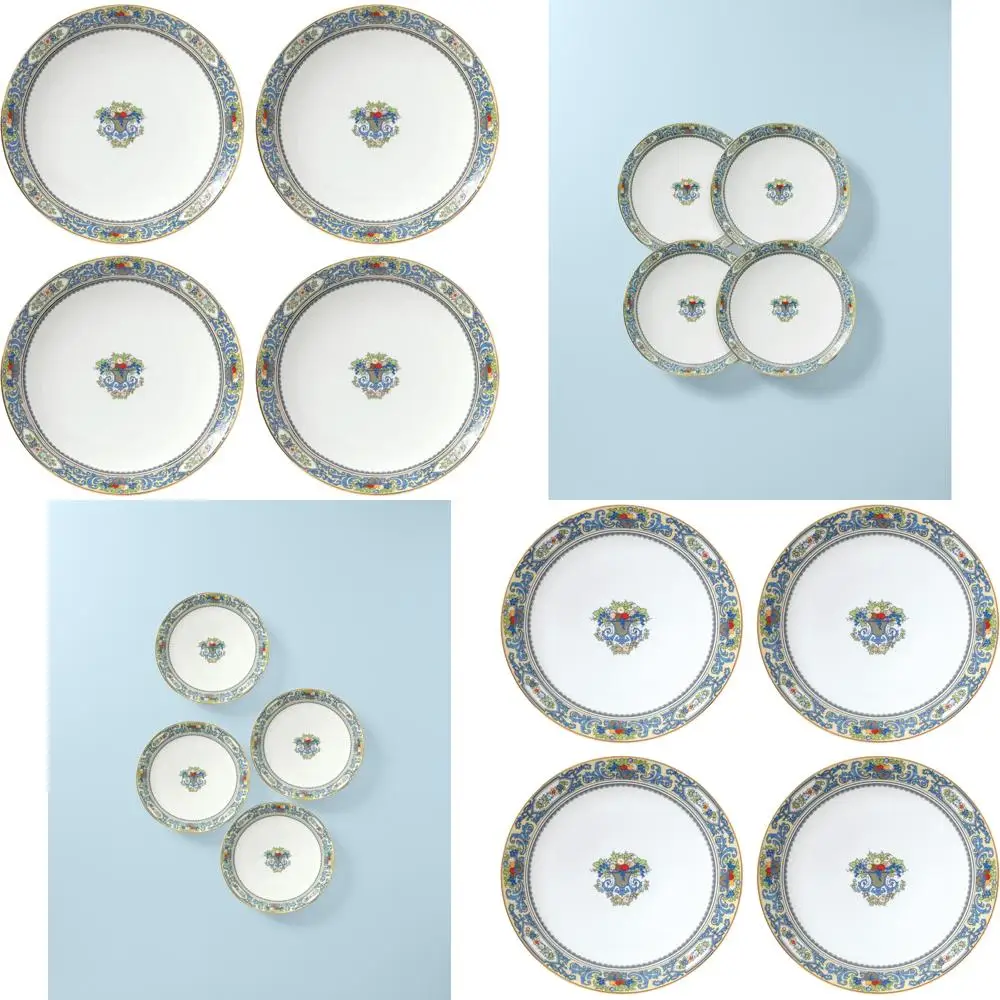 Осенний белый набор столовой посуды из 4 предметов от Lenox 893654
Осенний белый набор столовой посуды из 4 предметов от Lenox 893654