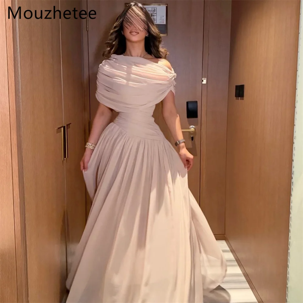 Mouzhetee A-Line Off The Shoulder Pleat Simple Evening Dresses Formal Dresses for Women Elegant Prom Gowns Custom Made 2026
Mouzhetee A-Line Off The Shoulder Pleat Simple Evening Dresses Formal Dresses for Women Elegant Prom Gowns Custom Made 2026