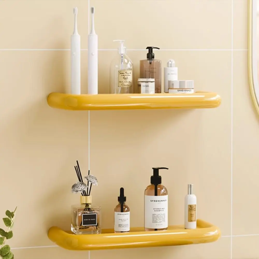 Cute Dopamine Bathroom Storage Shelf Free Punch Drainable Wall Hanging Storage Rack Durable Sturdy Toiletries Organizer Home
Cute Dopamine Bathroom Storage Shelf Free Punch Drainable Wall Hanging Storage Rack Durable Sturdy Toiletries Organizer Home