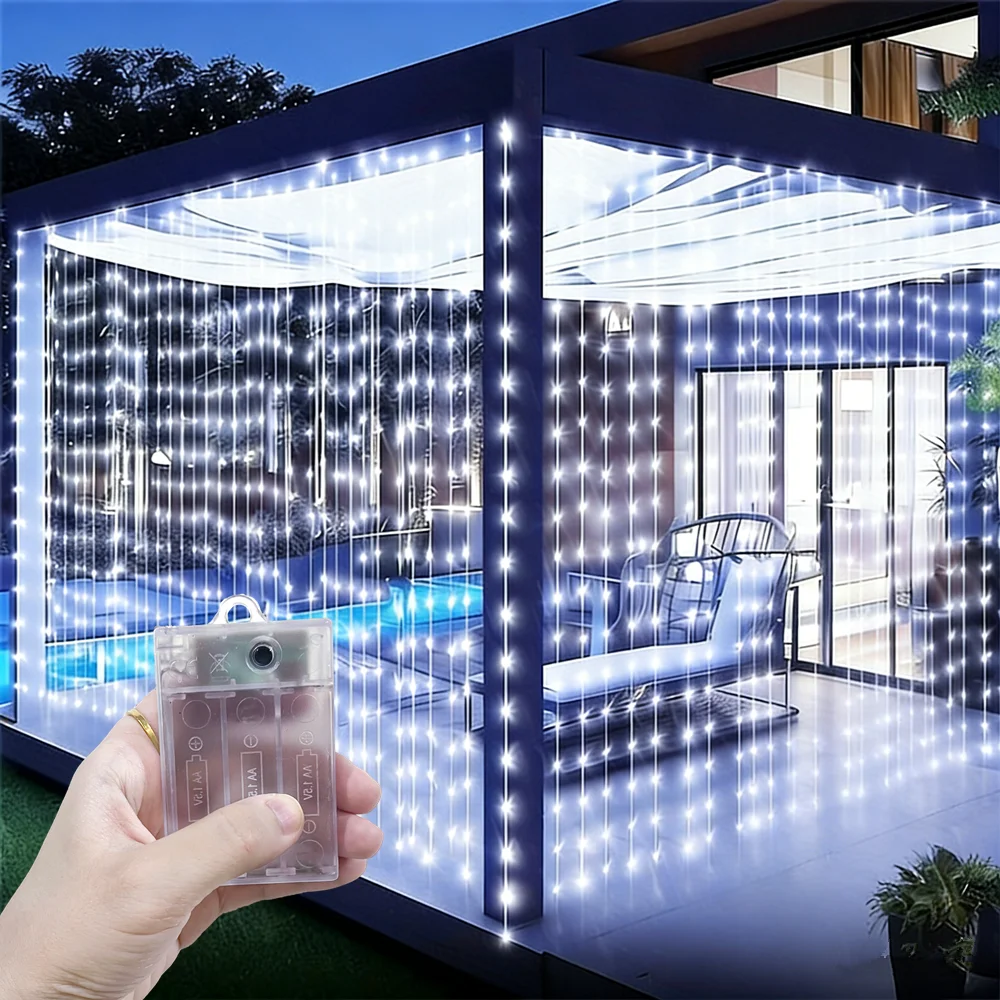 LED Curtain Light String Fairy Battery Power Outdoor 2026 Valentine's Day Eid Mubarak Ramadan Bedroom Decoration Home Decoration
LED Curtain Light String Fairy Battery Power Outdoor 2026 Valentine's Day Eid Mubarak Ramadan Bedroom Decoration Home Decoration