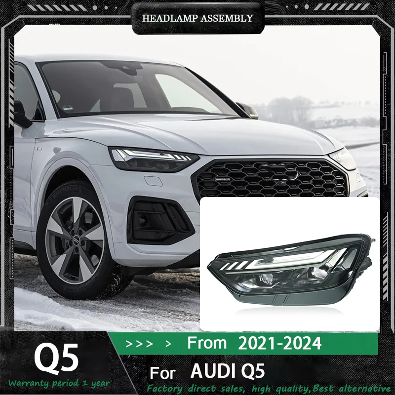Car Styling LED Headlights Assembly For Audi Q5 2021 2022 2023 2024 Upgrade High Configure Front DRL Turn Signal Light Headlamp
Car Styling LED Headlights Assembly For Audi Q5 2021 2022 2023 2024 Upgrade High Configure Front DRL Turn Signal Light Headlamp