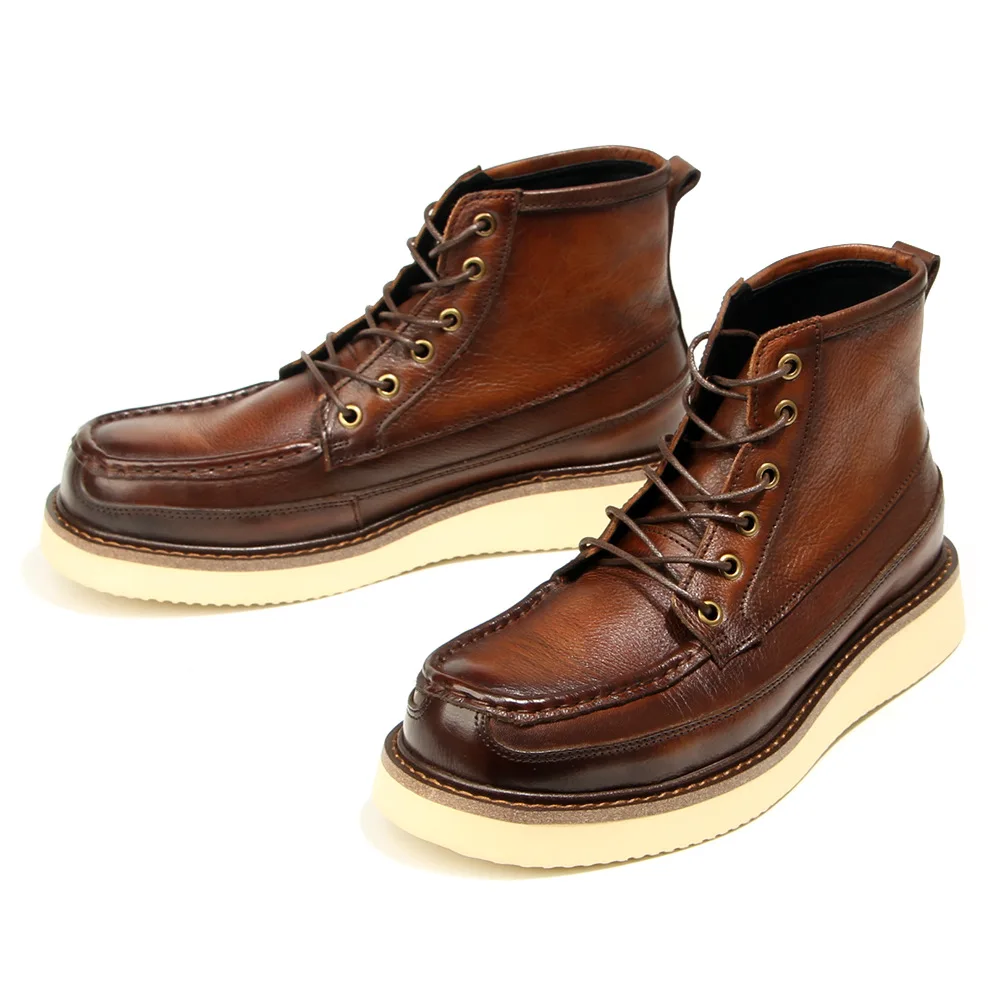 Retro Mens Ankle Business Boots Luxury Genuine Leather Handmade Quality Comfortable 2025 Spring Black Casual Social Shoes Male
Retro Mens Ankle Business Boots Luxury Genuine Leather Handmade Quality Comfortable 2025 Spring Black Casual Social Shoes Male