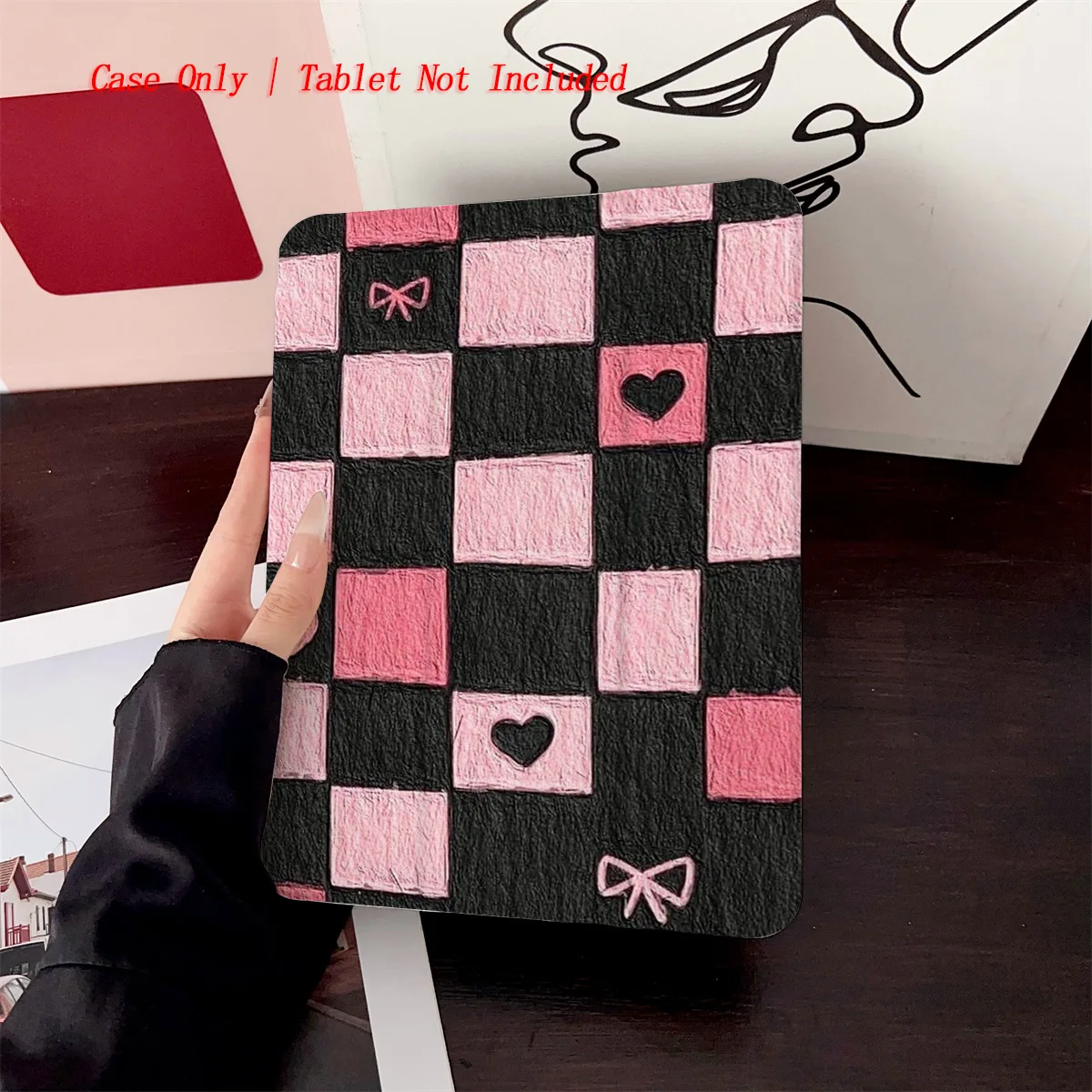 Милый розовый, белый, черный плед и маленькие сердечки + чехол для iPad с бантом для Apple iPad Pro 11/12,9 Air 4/5 Mini 6 Чехол 10-го поколения
Милый розовый, белый, черный плед и маленькие сердечки + чехол для iPad с бантом для Apple iPad Pro 11/12,9 Air 4/5 Mini 6 Чехол 10-го поколения