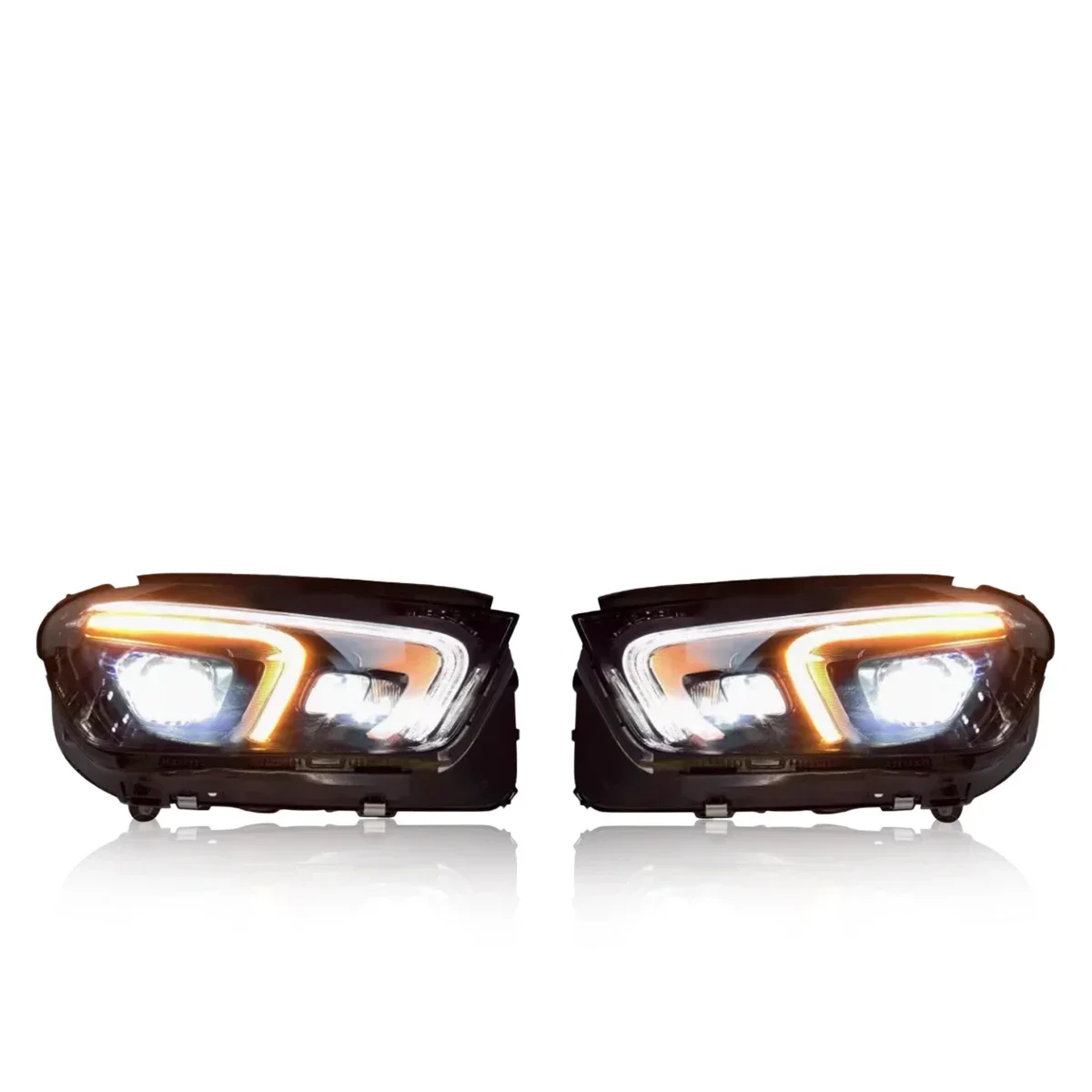 New LED Headlight Upgrade Modified Full Head Lamp For Benz GLE W167 2019-2021 Turn Signals Daytime Running Lights
New LED Headlight Upgrade Modified Full Head Lamp For Benz GLE W167 2019-2021 Turn Signals Daytime Running Lights