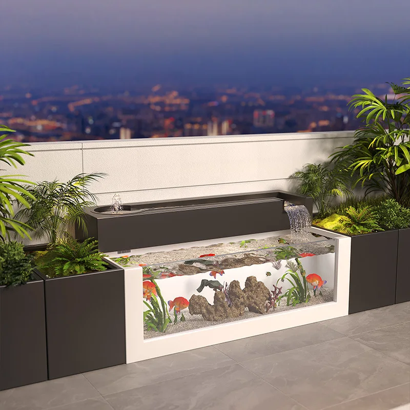 Garden stainless steel background wall Outdoor outdoor stainless steel Flow circulation ornament Balcony partition landscape
Garden stainless steel background wall Outdoor outdoor stainless steel Flow circulation ornament Balcony partition landscape