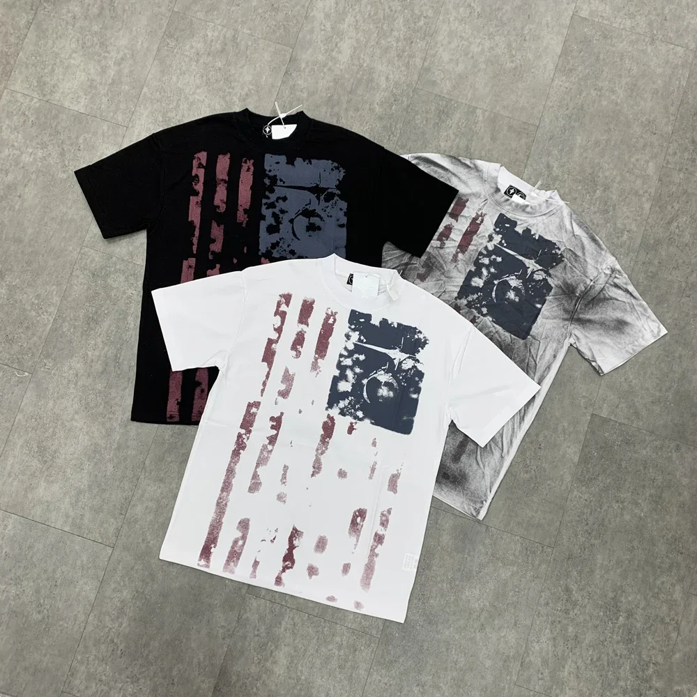 Yao Fashion Luxury Brand Vintage Retro Dirty Style Loose O Neck Tee Tops Streetwear HipHop Casual 1:1 Cotton T Shirt For Men
Yao Fashion Luxury Brand Vintage Retro Dirty Style Loose O Neck Tee Tops Streetwear HipHop Casual 1:1 Cotton T Shirt For Men