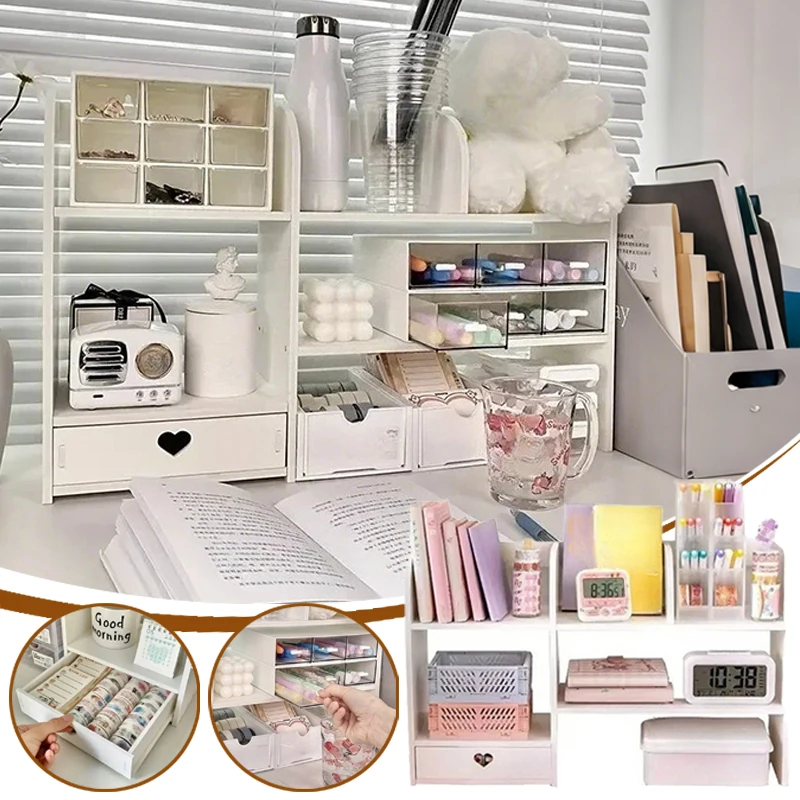 1PC Multi-Layer Plastic Desktop Organizer Drawer for Stationery Cosmetics Office Desk Rearrangement Student Dormi Storage Box
1PC Multi-Layer Plastic Desktop Organizer Drawer for Stationery Cosmetics Office Desk Rearrangement Student Dormi Storage Box