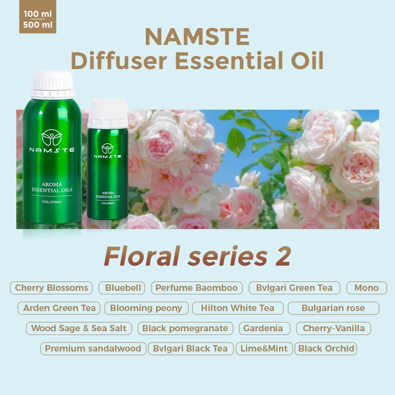 NAMSTE Hotel Floral series Oil Essential Oils For Diffuser High Concentration Room Fragrance Air Freshener For Home Commercial
NAMSTE Hotel Floral series Oil Essential Oils For Diffuser High Concentration Room Fragrance Air Freshener For Home Commercial