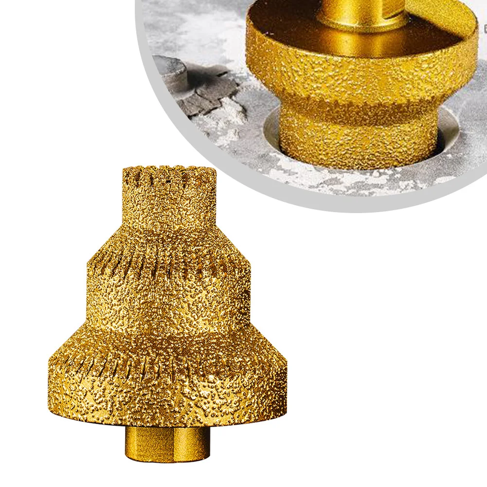 Diamond Brazed Chamfer Bits Ceramic Tile Hole Opener Expansion Hole Step Drill Bit Cone-shaped Multi-lalyer Drill 20-35-50mm
Diamond Brazed Chamfer Bits Ceramic Tile Hole Opener Expansion Hole Step Drill Bit Cone-shaped Multi-lalyer Drill 20-35-50mm