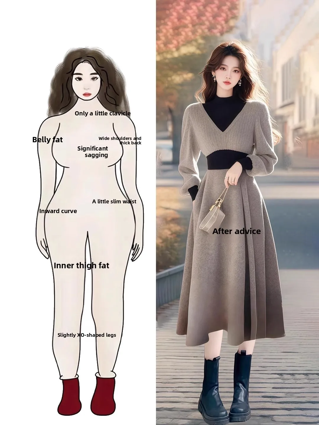 plus Size Knitted High Collar Dress Women's Winter Waist Cinching Slimming Beautiful Sweater Dress Korean Style A-Line Skirt
plus Size Knitted High Collar Dress Women's Winter Waist Cinching Slimming Beautiful Sweater Dress Korean Style A-Line Skirt