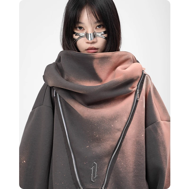 Unisex Zipper Decoration Hooded Sweater Casual Men'S Clothes Harajuku Functional Pullover Hoodie Comfortable Hiphop Streetwear
Unisex Zipper Decoration Hooded Sweater Casual Men'S Clothes Harajuku Functional Pullover Hoodie Comfortable Hiphop Streetwear