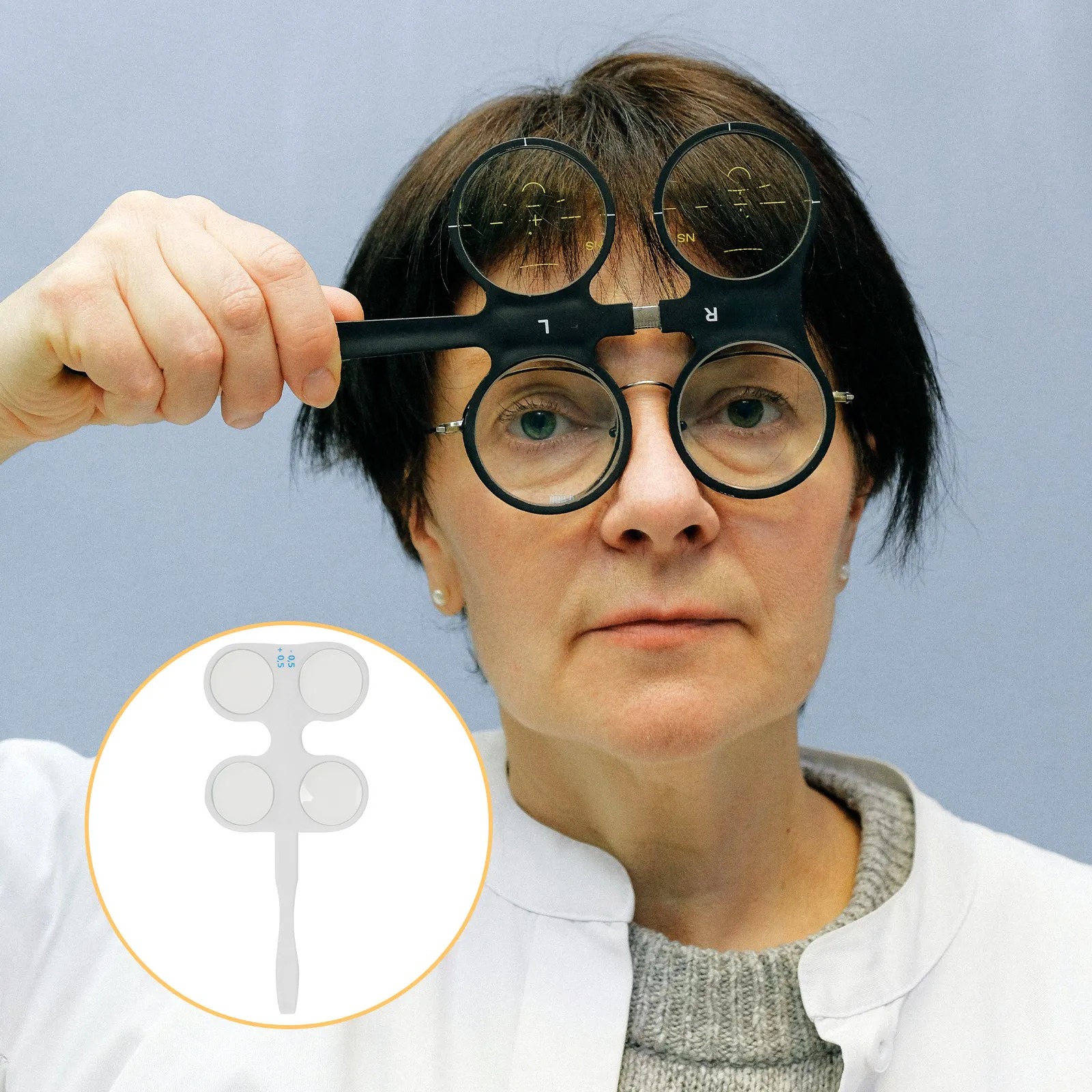 Оптическая линза-флиппер для оптометрии, портативная, компактная, легкая, для тренировки при амблиопии, сменная оптическая линза-флиппер
Оптическая линза-флиппер для оптометрии, портативная, компактная, легкая, для тренировки при амблиопии, сменная оптическая линза-флиппер