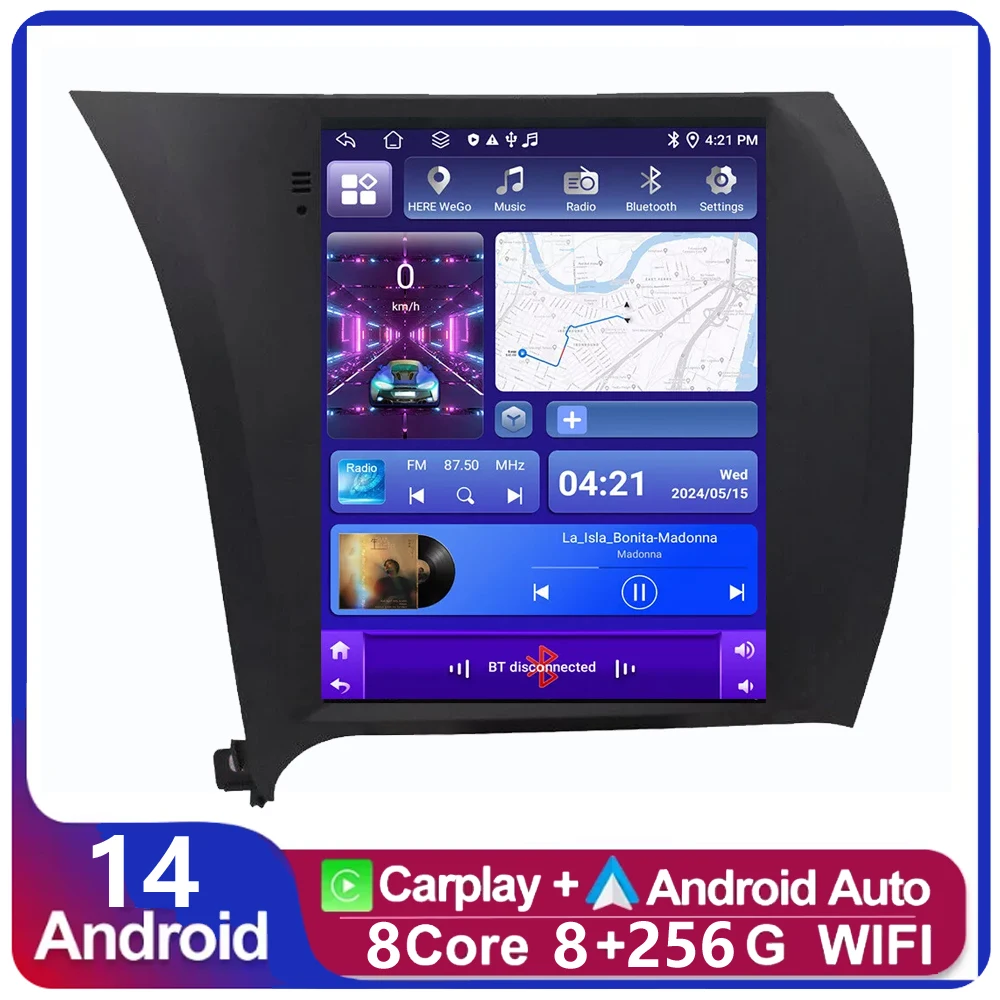 Android 14 For Kia Cerato 3 K3 Forte 2013 - 2017 2018 Car Auto Radio Tesla style Multimedia Player Navigation GPS NO 2DIN DVD
Android 14 For Kia Cerato 3 K3 Forte 2013 - 2017 2018 Car Auto Radio Tesla style Multimedia Player Navigation GPS NO 2DIN DVD