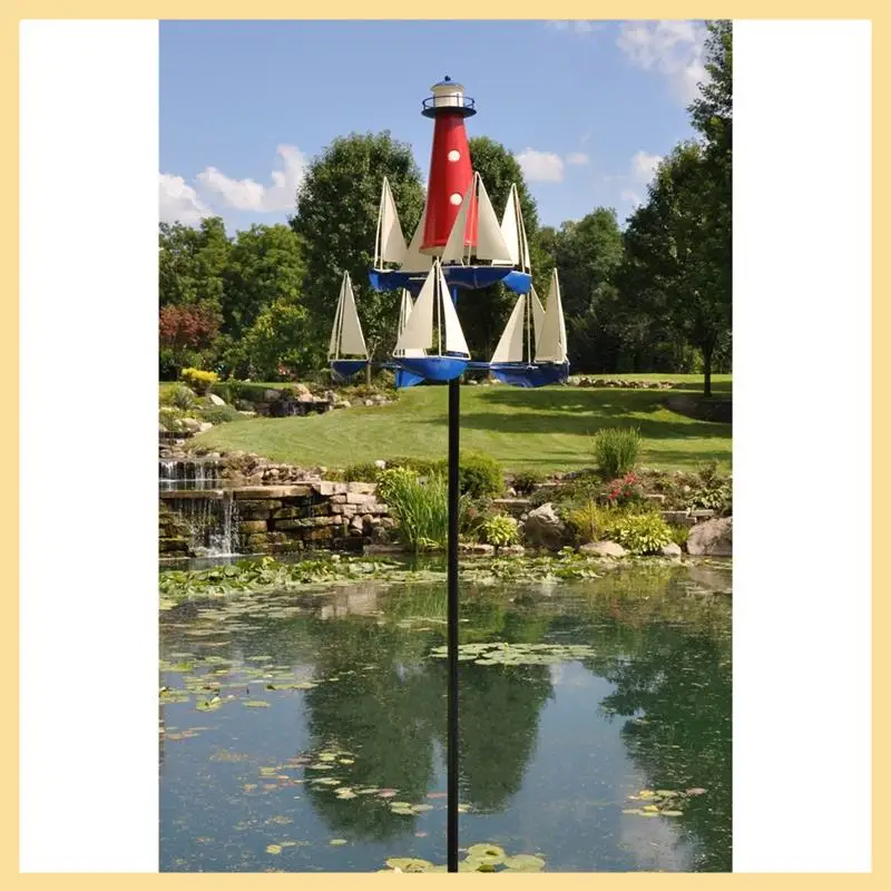 Sailboat Windmill Ornament Iron Sailboat Windmill Ornament Outdoor Garden Decoration Stakes Windmill Sailboat 85X30cm
Sailboat Windmill Ornament Iron Sailboat Windmill Ornament Outdoor Garden Decoration Stakes Windmill Sailboat 85X30cm