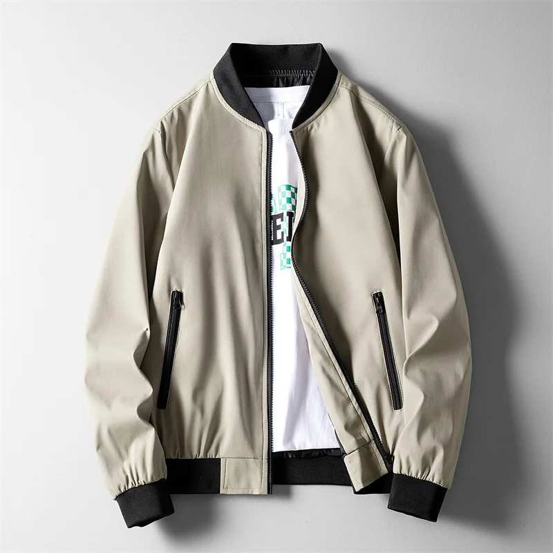 New Men's Stand Collar Jacket Men's Outdoor Leisure Zipper Jacket Zipper Sportswear Spring Autumn Fashion Korean Golf coats
New Men's Stand Collar Jacket Men's Outdoor Leisure Zipper Jacket Zipper Sportswear Spring Autumn Fashion Korean Golf coats