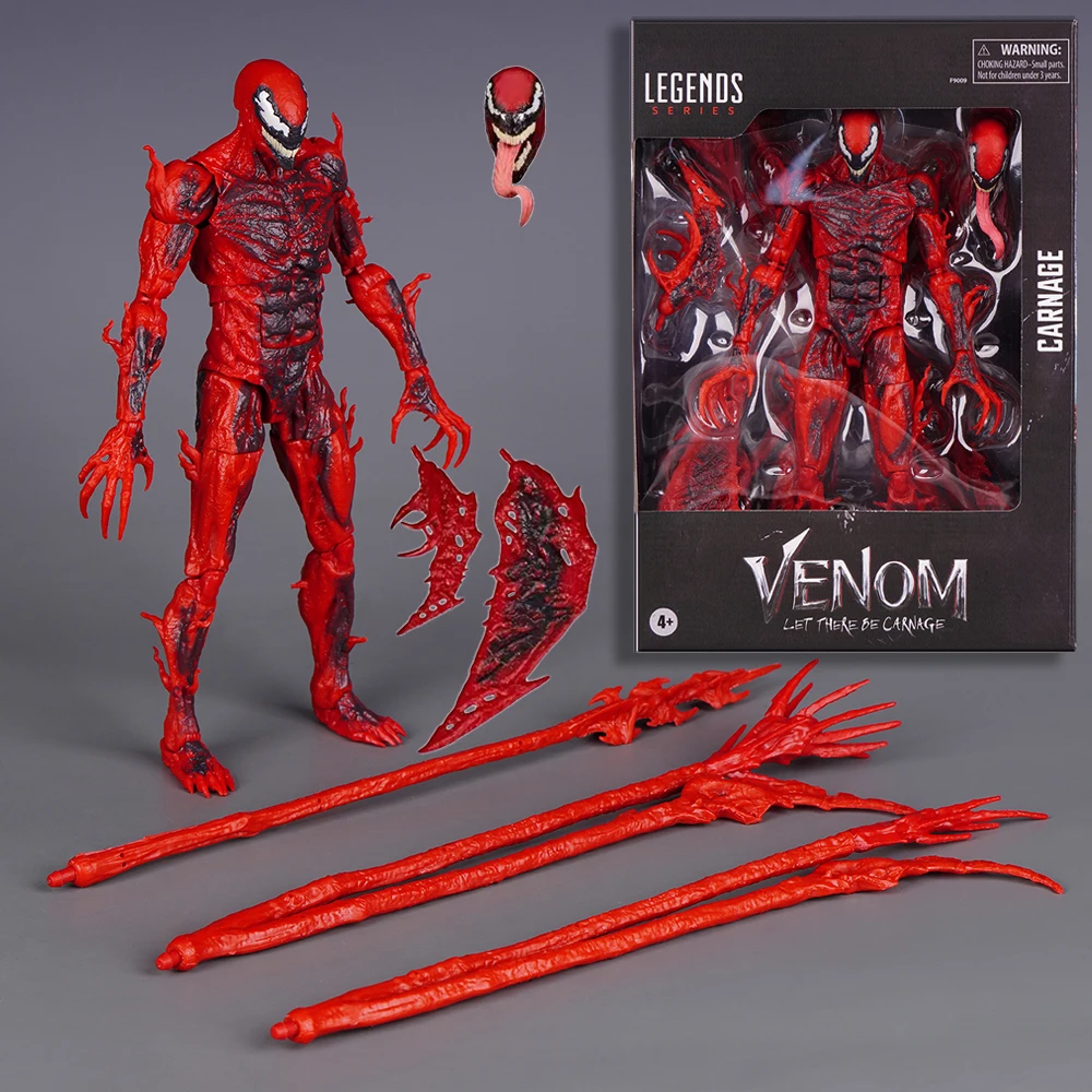 Hot Toys Legends Venom 2 Movie Let There Be Carnage Venom 6" Action Figure Movable Joint Model Toys Kids Surprise Gift
Hot Toys Legends Venom 2 Movie Let There Be Carnage Venom 6" Action Figure Movable Joint Model Toys Kids Surprise Gift