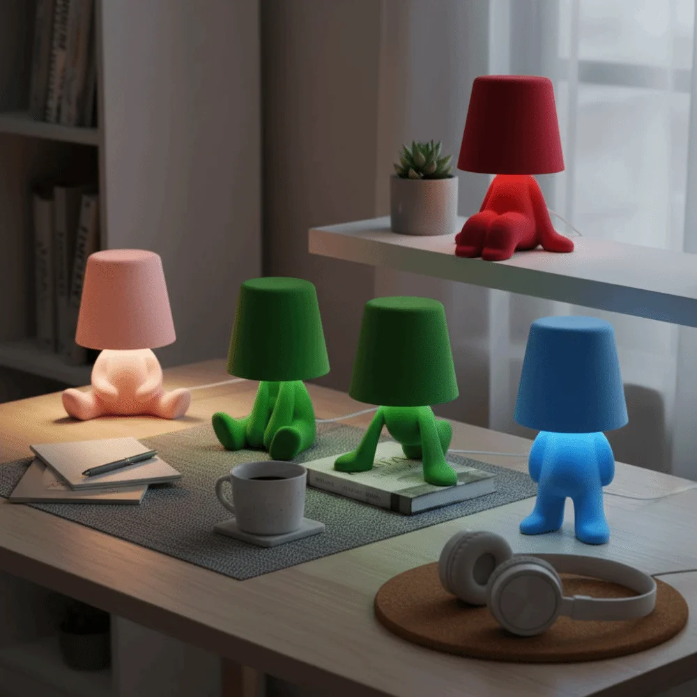 Touch Control Table Lamp Colorful Design Mini Size Bedside Lamp Creative Shape Flocking Texture Book Light Gift Giving
Touch Control Table Lamp Colorful Design Mini Size Bedside Lamp Creative Shape Flocking Texture Book Light Gift Giving