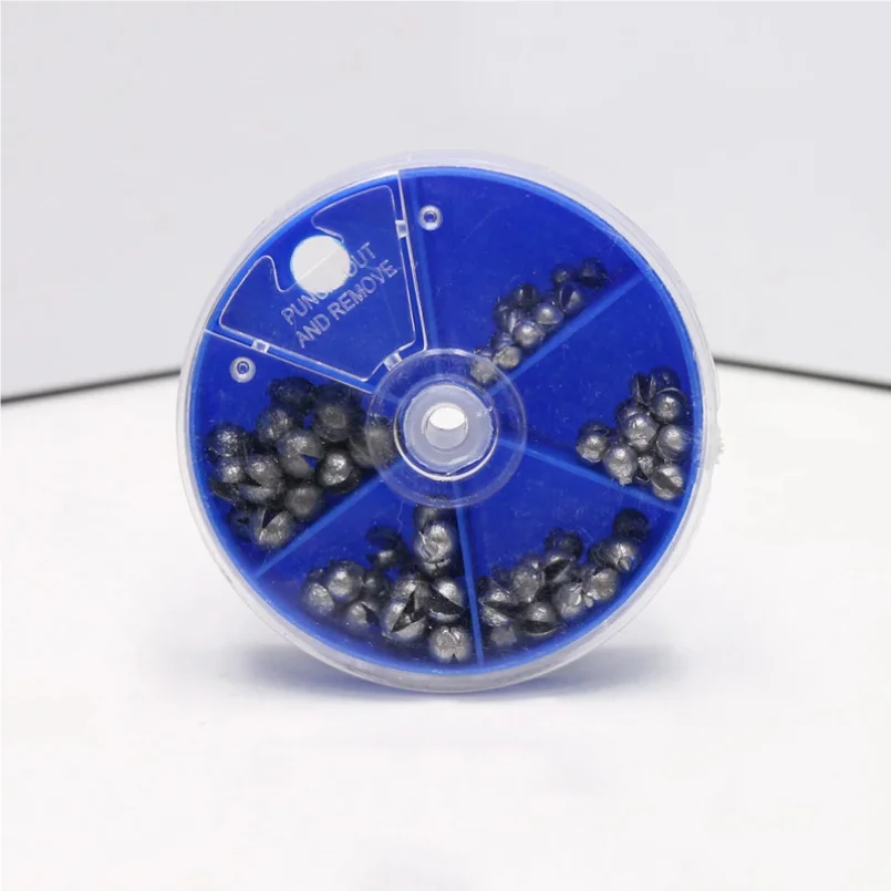 205pcs Fishing Lead Sinker Set Split Shot bite Lead Weight Fishing Tackle Carp Fishing Sinker Open Lead Pendant With Blue Box
205pcs Fishing Lead Sinker Set Split Shot bite Lead Weight Fishing Tackle Carp Fishing Sinker Open Lead Pendant With Blue Box