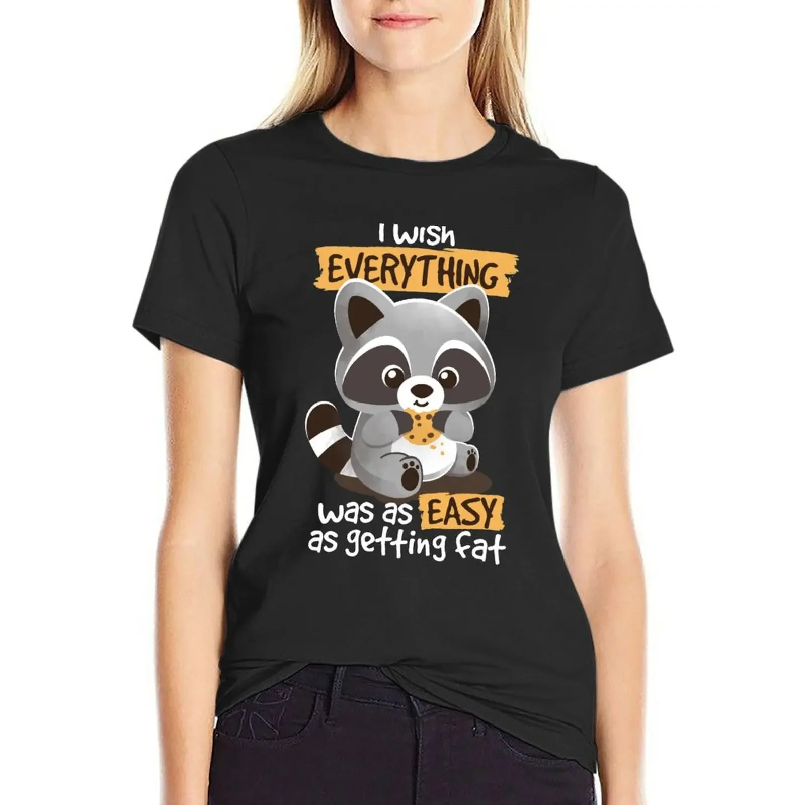 Fat raccoon T-Shirt quick-drying anime clothes blacks t-shirt dress for Women sexy
Fat raccoon T-Shirt quick-drying anime clothes blacks t-shirt dress for Women sexy