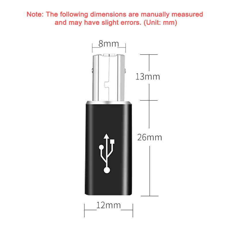 Suitable for type-c to square usb adapter electric piano electronic printer adapter TYPE-C female head to MIDI head drum
Suitable for type-c to square usb adapter electric piano electronic printer adapter TYPE-C female head to MIDI head drum
