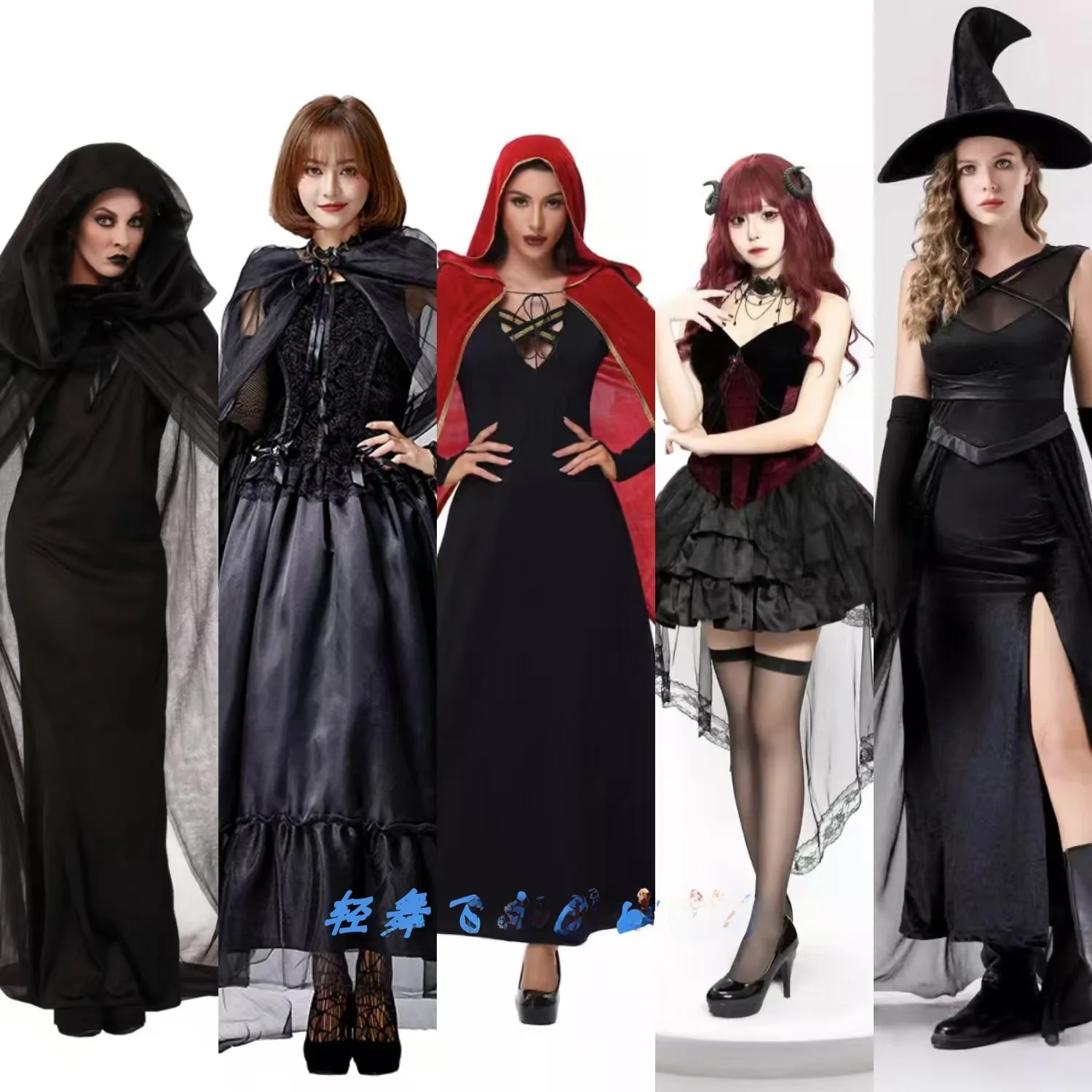 plus Size Halloween Witch Costume Dark Witch Long Dress Dark Messenger Ghost Bride Suit with Robe Spooky Season Outfit
plus Size Halloween Witch Costume Dark Witch Long Dress Dark Messenger Ghost Bride Suit with Robe Spooky Season Outfit