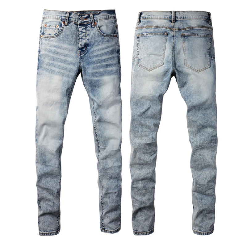 Street Men's Jeans Hip Hop Style Casual Simple Light Blue Denim Long-pants Stretch Slimming Wahed Do Old Jeans
Street Men's Jeans Hip Hop Style Casual Simple Light Blue Denim Long-pants Stretch Slimming Wahed Do Old Jeans