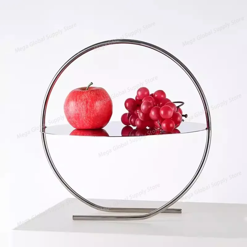 Minimalist Stainless Steel Storage Tray Desktop Decorative Tray Kitchen Fruit Bowl Multifunction Organizers Creative Food Plate
Minimalist Stainless Steel Storage Tray Desktop Decorative Tray Kitchen Fruit Bowl Multifunction Organizers Creative Food Plate
