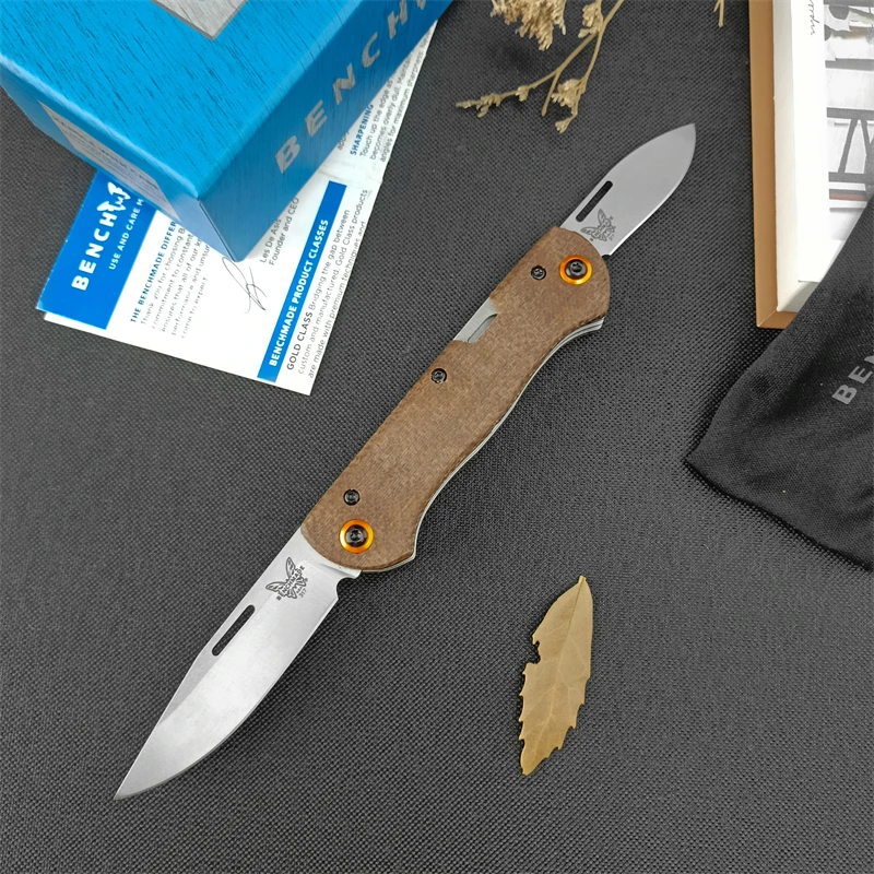 BM371EDC многофункциональный двусторонний нож, лезвие D2 высокой твердости, охотничий нож для резки коричневого льна с ручкой, инструментальный нож
BM371EDC многофункциональный двусторонний нож, лезвие D2 высокой твердости, охотничий нож для резки коричневого льна с ручкой, инструментальный нож