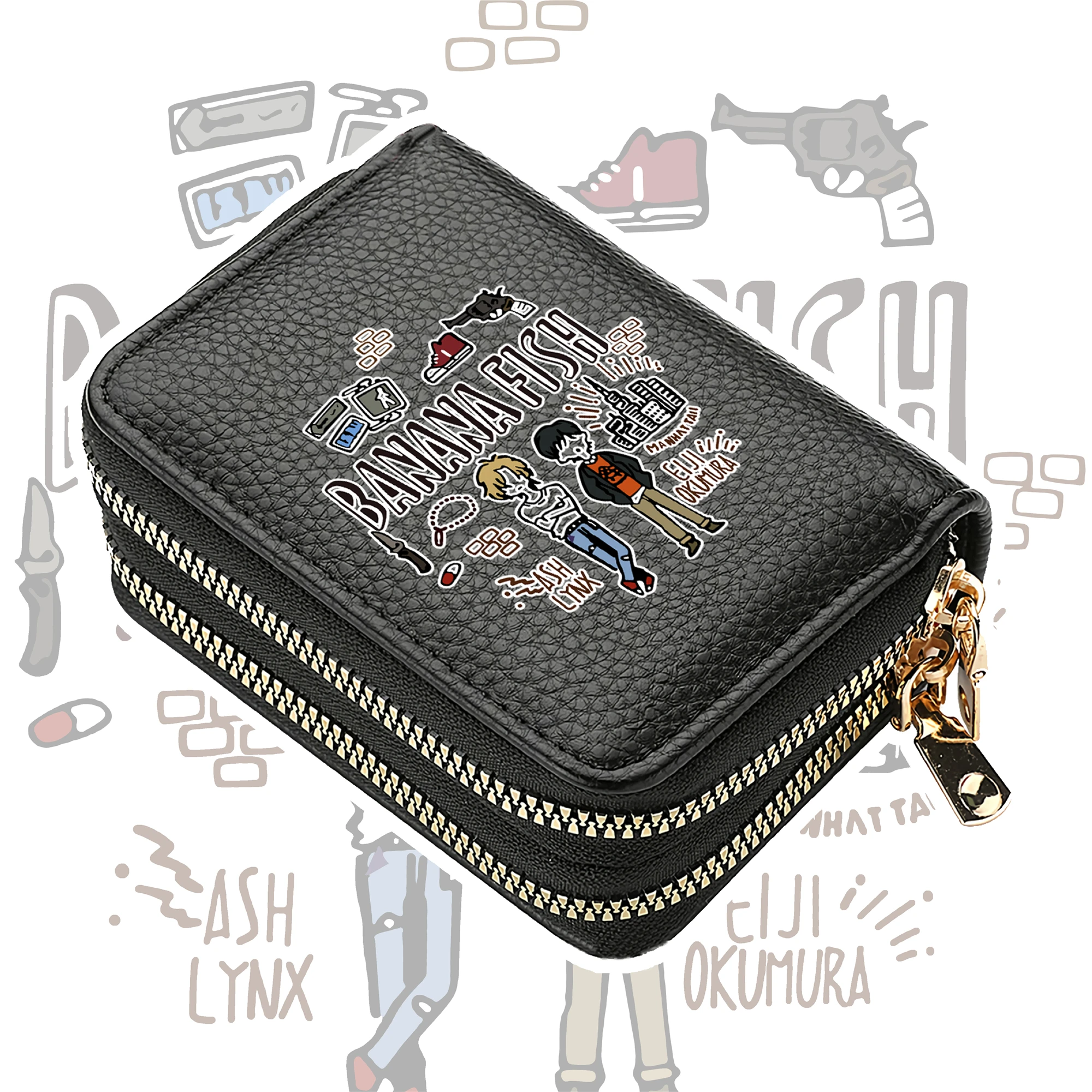 Anime Banana Fish Girls Double Zipper Cute Short Wallet Cartoon Ash Card Holder Coin Purse Small Change Clutch Bag Cash Pocket
Anime Banana Fish Girls Double Zipper Cute Short Wallet Cartoon Ash Card Holder Coin Purse Small Change Clutch Bag Cash Pocket