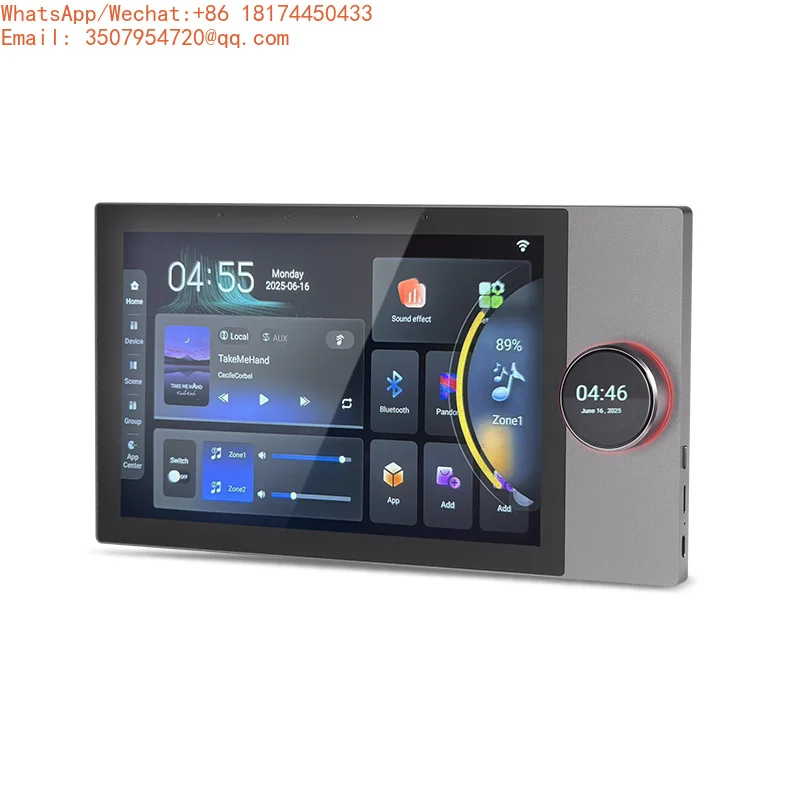 10-inch Tuya Smart Background Music Control Touch Screen Host, Wall Amplifier, ZigBee Gateway, Wi-Fi, Intelligent Host
10-inch Tuya Smart Background Music Control Touch Screen Host, Wall Amplifier, ZigBee Gateway, Wi-Fi, Intelligent Host