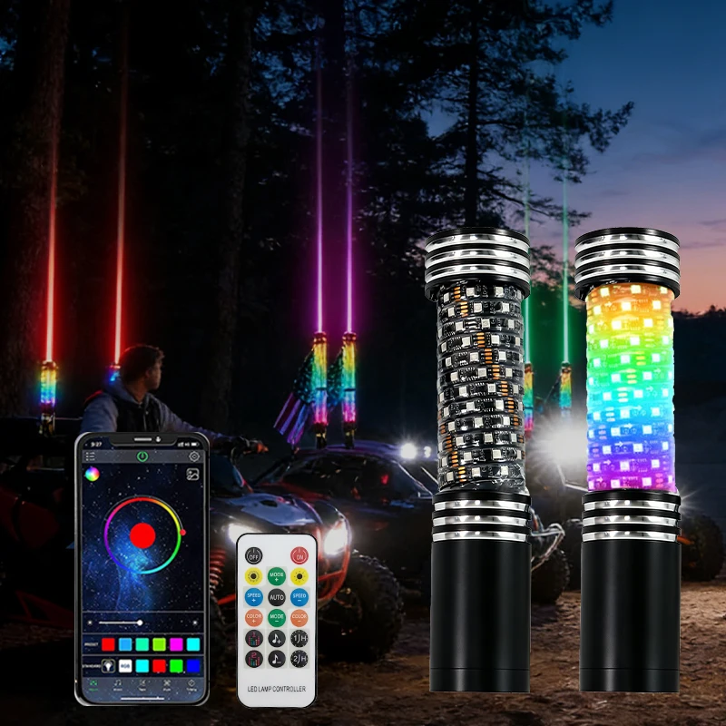 Chasing Laser Whip Light Dual Function Flag Light for UTV ATV Dune Buggy Golf Cart Marine
Chasing Laser Whip Light Dual Function Flag Light for UTV ATV Dune Buggy Golf Cart Marine
