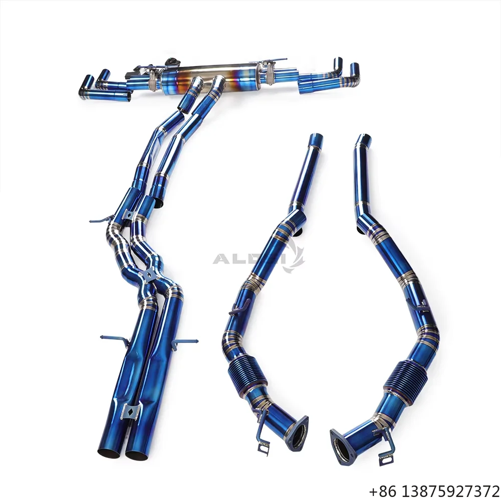 Multi-Color Automotive Exhaust Pipe for Bentayga 4.0T 2019-2023 Front Grille Valve Titanium Exhaust Muffler
Multi-Color Automotive Exhaust Pipe for Bentayga 4.0T 2019-2023 Front Grille Valve Titanium Exhaust Muffler