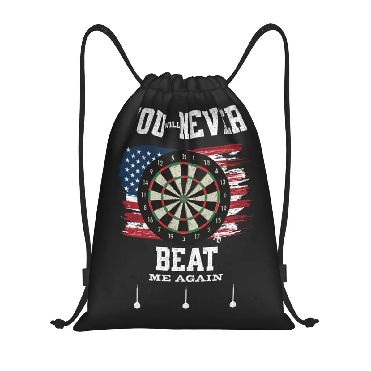 Dart Board Arrow Target Backpacks Fashion Drawstring Bags Sports Bag Book Bags for Travel Students
Dart Board Arrow Target Backpacks Fashion Drawstring Bags Sports Bag Book Bags for Travel Students