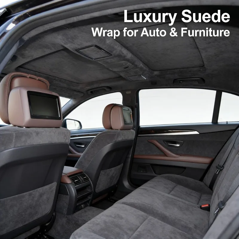 Reversible Suede Self-Adhesive Fabric 0.7mm Thick Suede Plush Fabric for Car Interior AB Pillar Door Dashboard Sofa Repair Wrap
Reversible Suede Self-Adhesive Fabric 0.7mm Thick Suede Plush Fabric for Car Interior AB Pillar Door Dashboard Sofa Repair Wrap