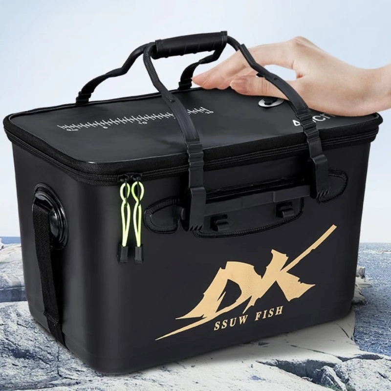 Бесшовное формованное рыболовное ведро, изолированный контейнер для живой рыбы с аэратором, универсальный ящик для снастей и держатель для наживки для рыболов
Бесшовное формованное рыболовное ведро, изолированный контейнер для живой рыбы с аэратором, универсальный ящик для снастей и держатель для наживки для рыболов