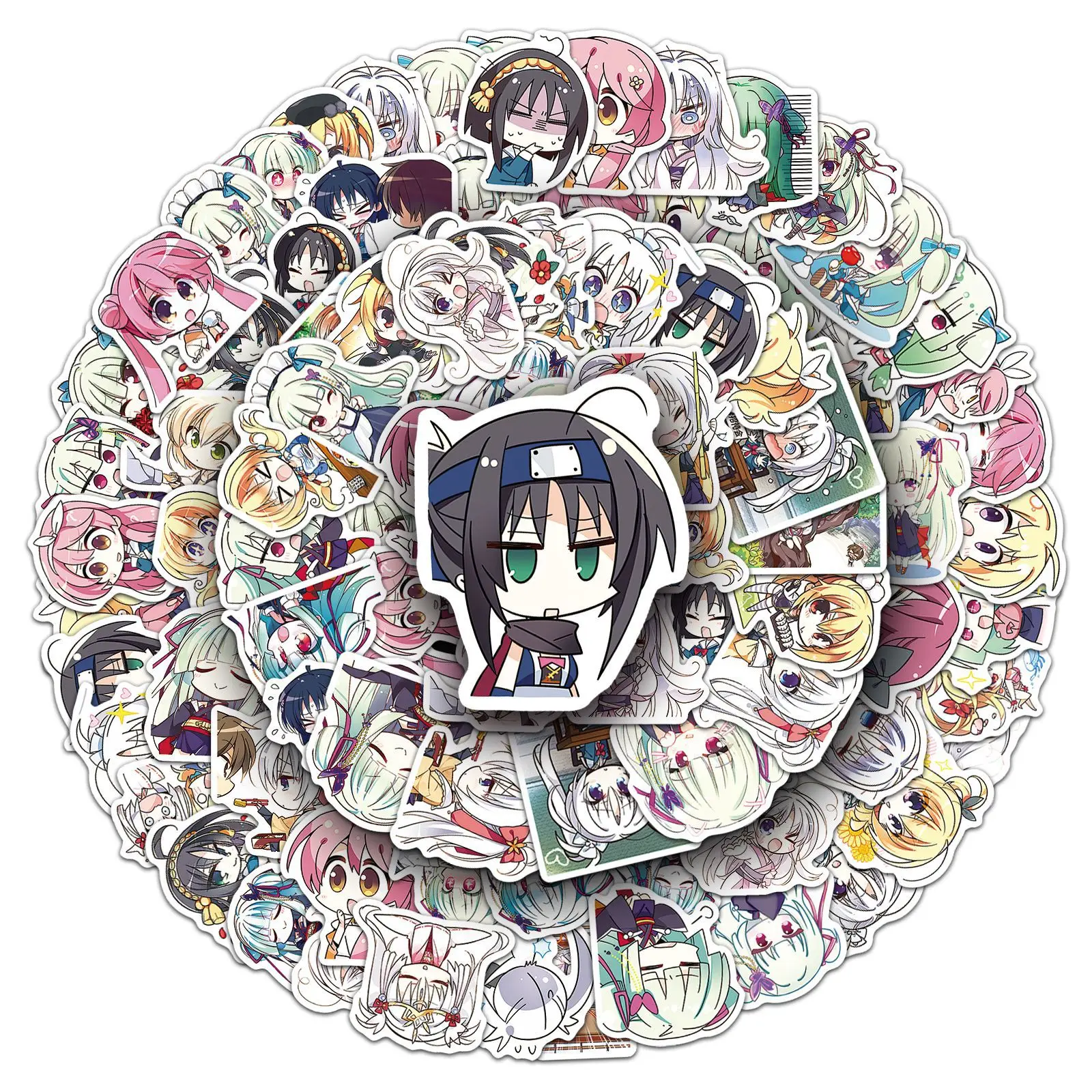 50pcs Pictures of Qianlian Wanhua Beautiful Girl Game DIY Book Material Kawaii Waterproof Stationery Stickers
50pcs Pictures of Qianlian Wanhua Beautiful Girl Game DIY Book Material Kawaii Waterproof Stationery Stickers