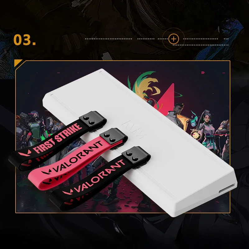 Custom Valorant Keyboard Ribbon Mechanical Keyboard Strap Magnetic Axis Keyboard Strap for ATK68 Drunkdeer Looting Decor Gift
Custom Valorant Keyboard Ribbon Mechanical Keyboard Strap Magnetic Axis Keyboard Strap for ATK68 Drunkdeer Looting Decor Gift