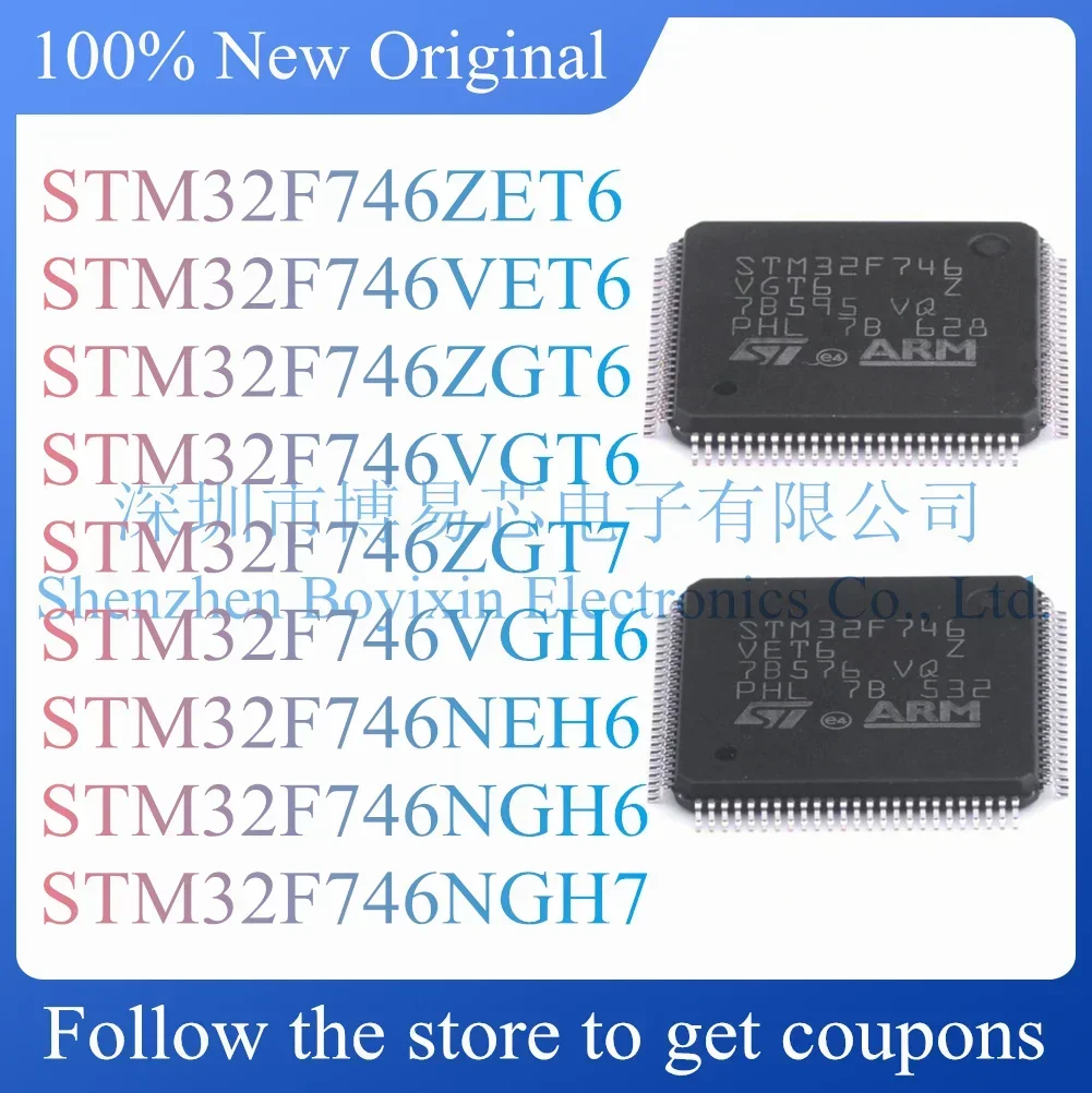 STM32F746ZET6 STM32F746VET6 STM32F746VGT6 STM32F746ZGT6 STM32F746ZGT7 STM32F746NEH6 STM32F746VGH6 STM32F746NGH6 STM32F746NGH7
STM32F746ZET6 STM32F746VET6 STM32F746VGT6 STM32F746ZGT6 STM32F746ZGT7 STM32F746NEH6 STM32F746VGH6 STM32F746NGH6 STM32F746NGH7